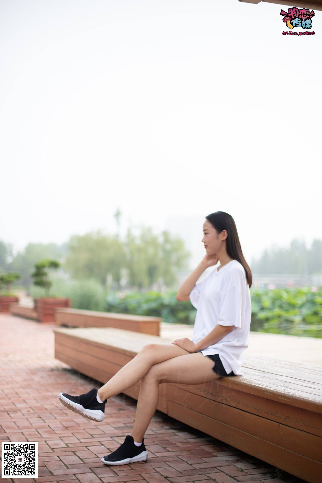 图片[154]-物恋传媒 No.032 清水出芙蓉,天然去雕饰,黑色跑鞋配纯纯白棉袜 [178P] – 速更版-美库