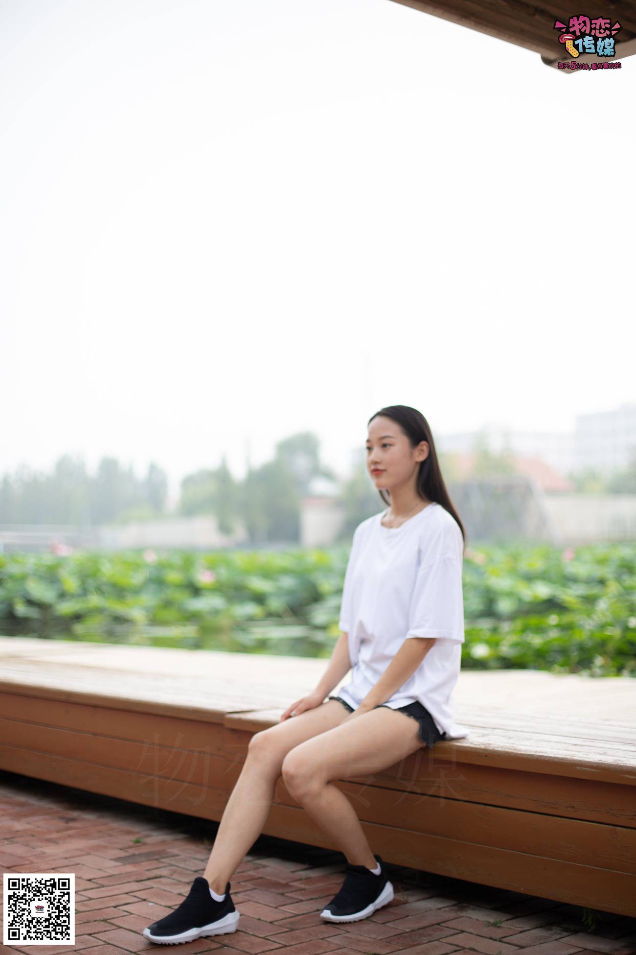 图片[158]-物恋传媒 No.032 清水出芙蓉,天然去雕饰,黑色跑鞋配纯纯白棉袜 [178P] – 速更版-美库