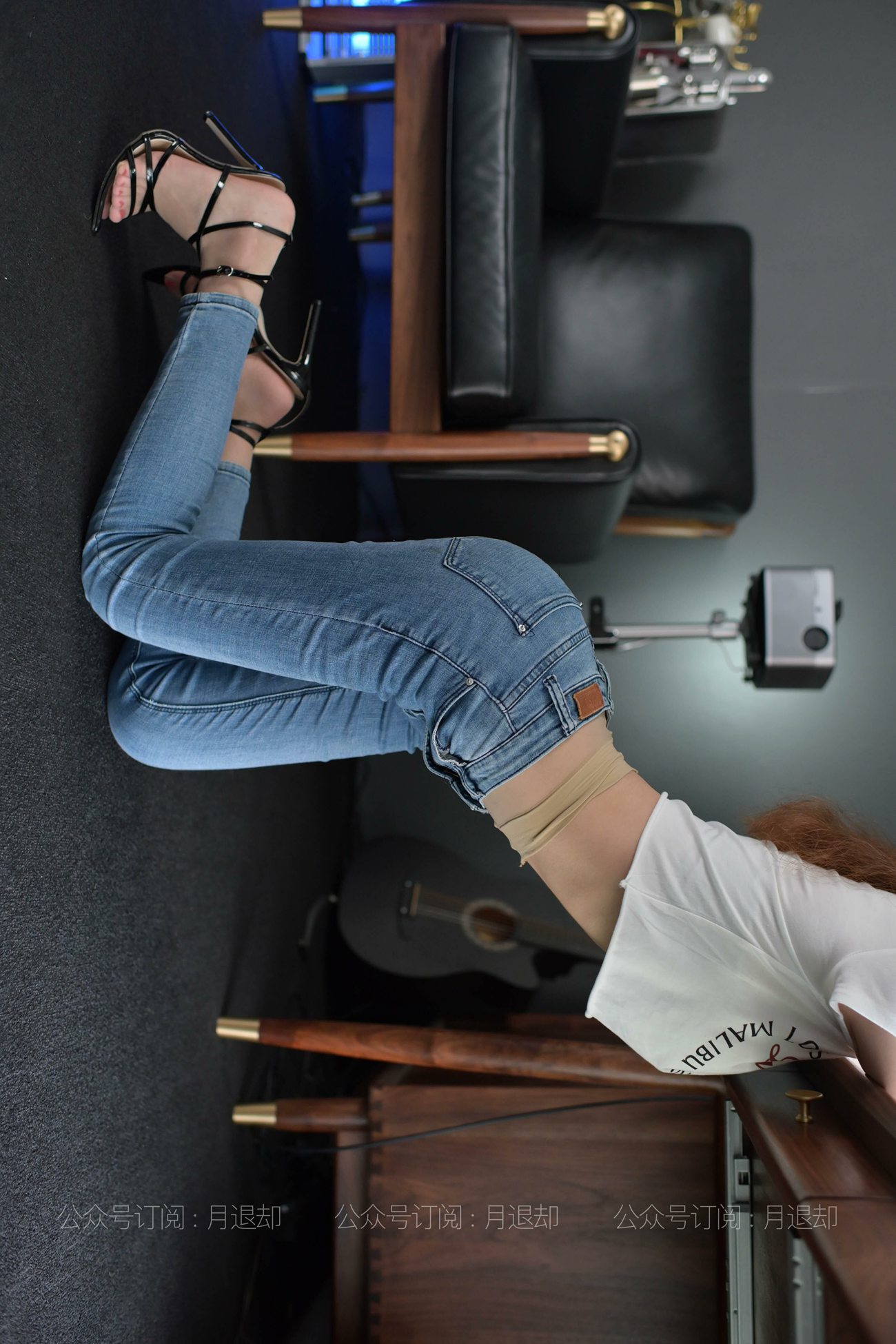 图片[46]-[IESS异思趣向] 耽丝 210308 紫薇的肉丝牛仔裤 [81P] – 速更版-美库