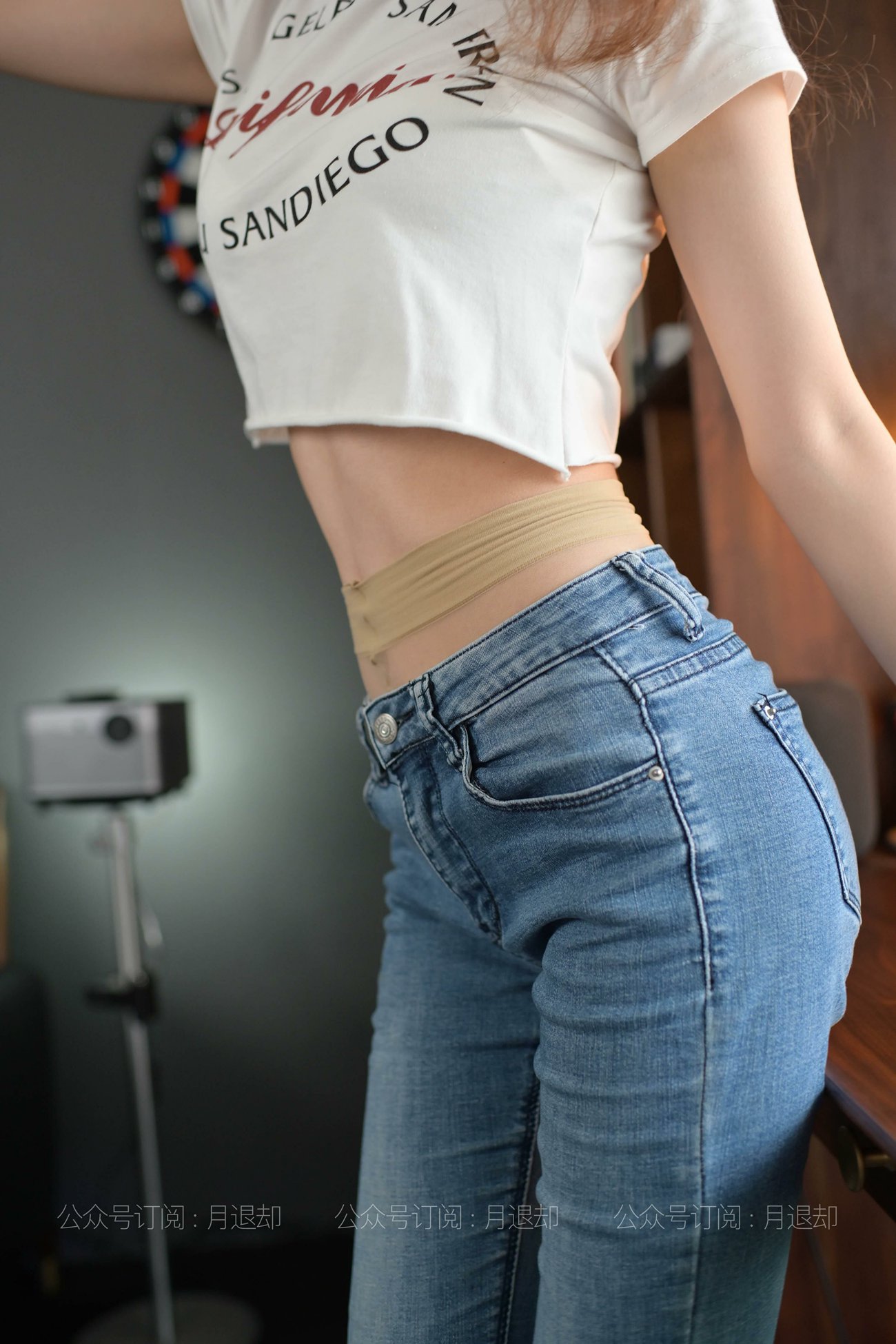 图片[56]-[IESS异思趣向] 耽丝 210308 紫薇的肉丝牛仔裤 [81P] – 速更版-美库