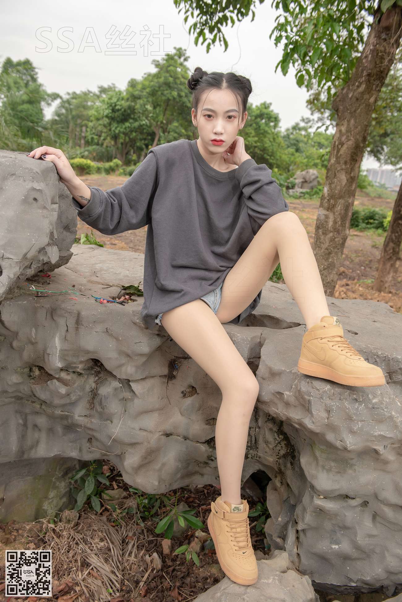 图片[136]-[SSA丝社]超清写真 NO.125 大大 腿模大大的郊外踏青之旅[154P] – 速更版-美库