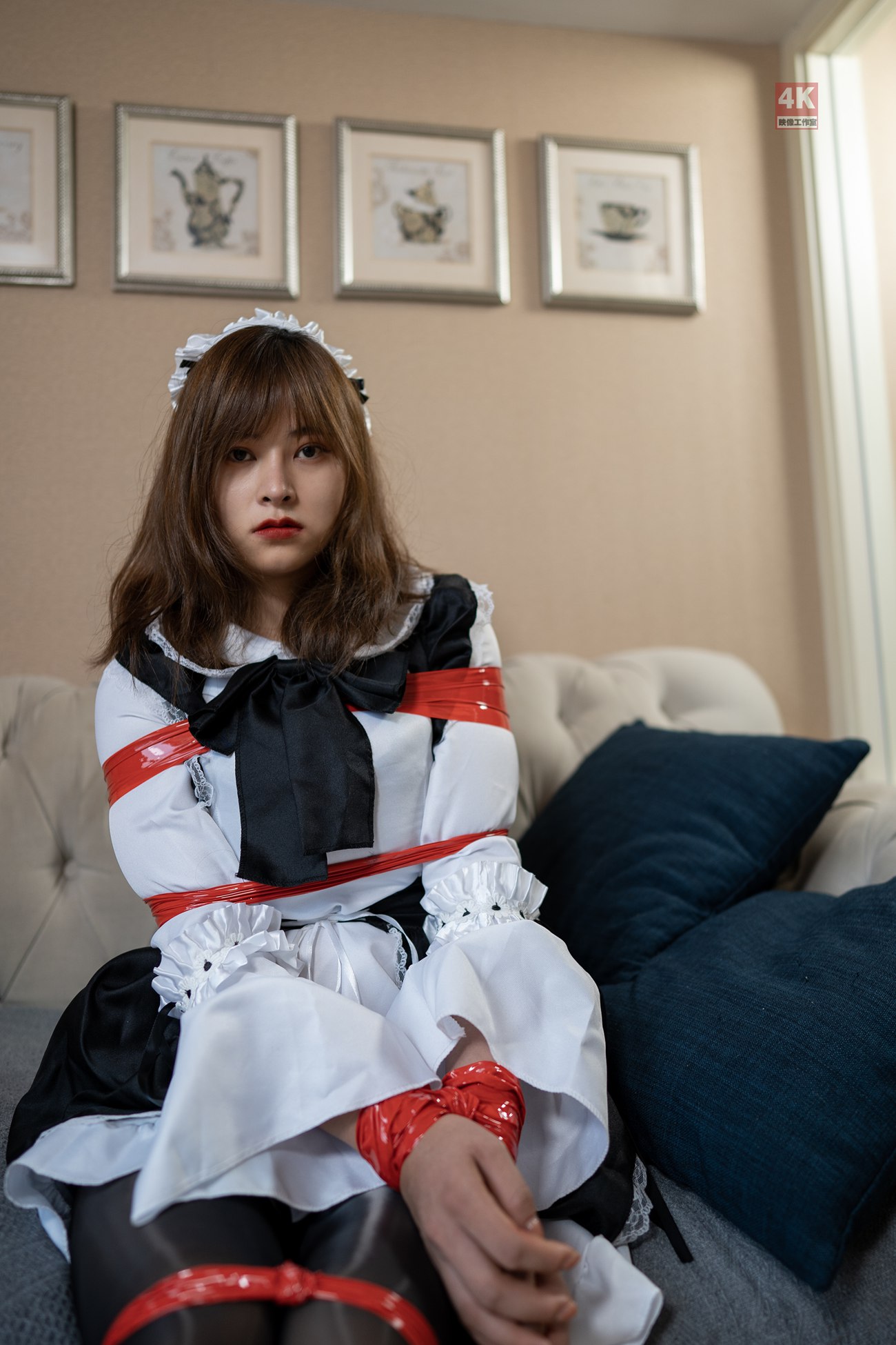 图片[13]-[Ligui丽柜]2021.08.08 《女仆与红胶带》奈奈[71+1P] – 速更版-美库