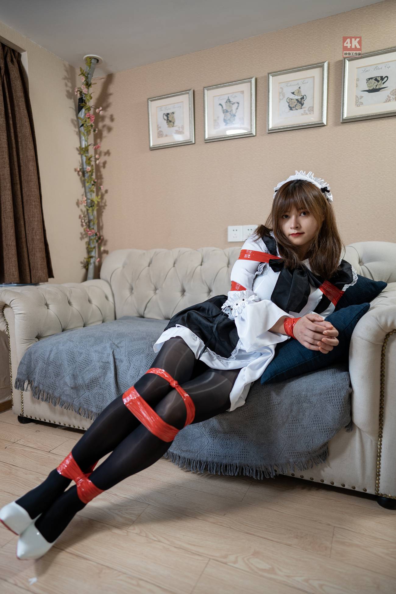 图片[26]-[Ligui丽柜]2021.08.08 《女仆与红胶带》奈奈[71+1P] – 速更版-美库