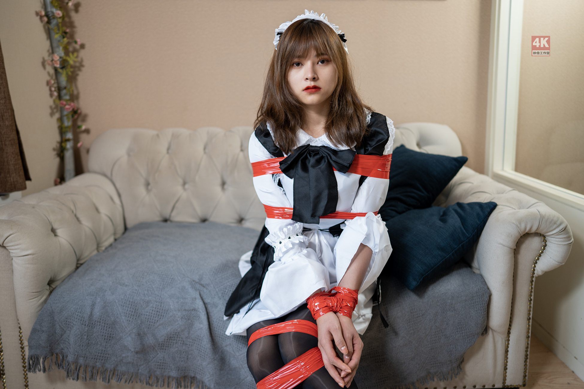 图片[57]-[Ligui丽柜]2021.08.08 《女仆与红胶带》奈奈[71+1P] – 速更版-美库