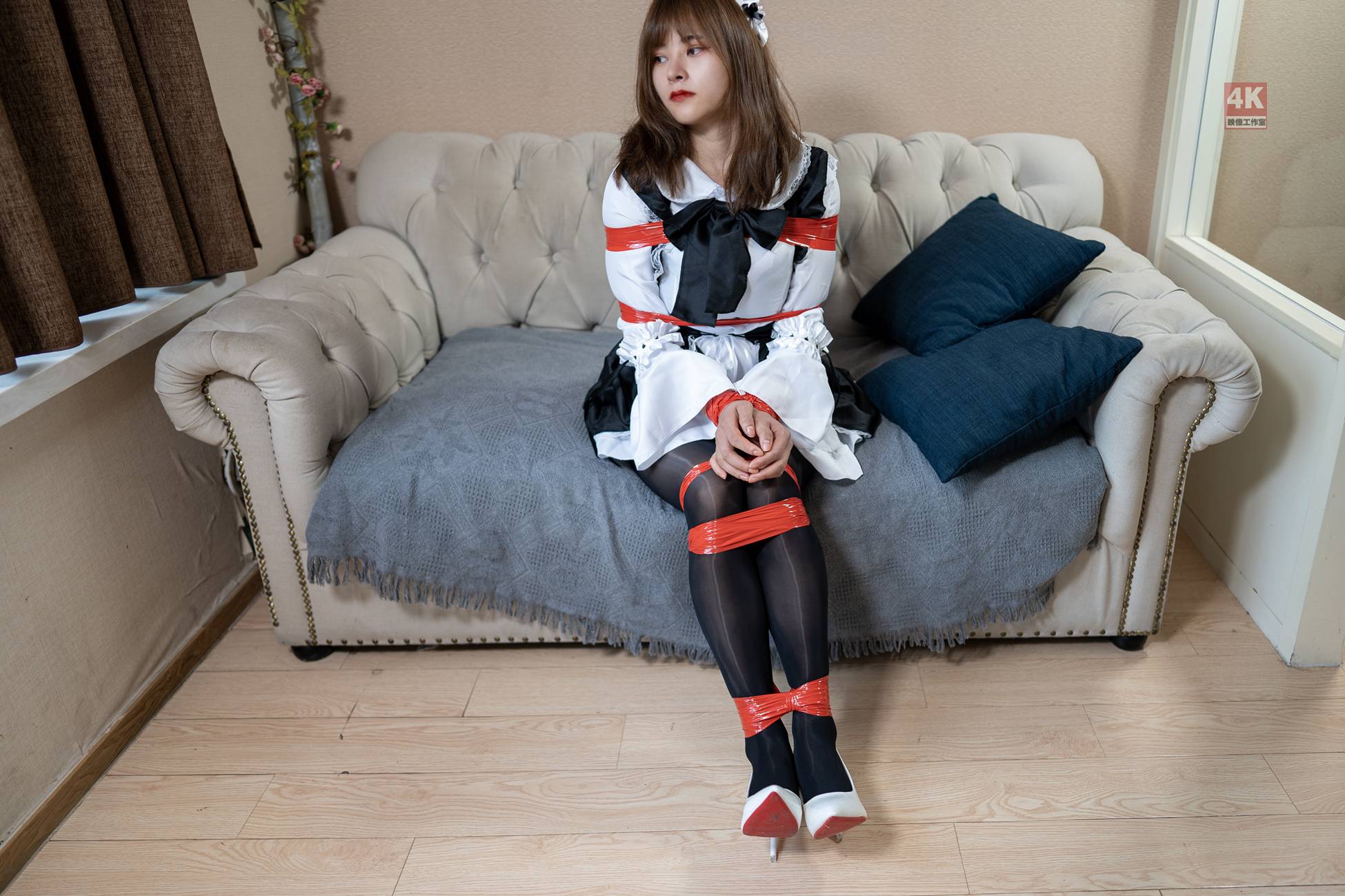 图片[72]-[Ligui丽柜]2021.08.08 《女仆与红胶带》奈奈[71+1P] – 速更版-美库