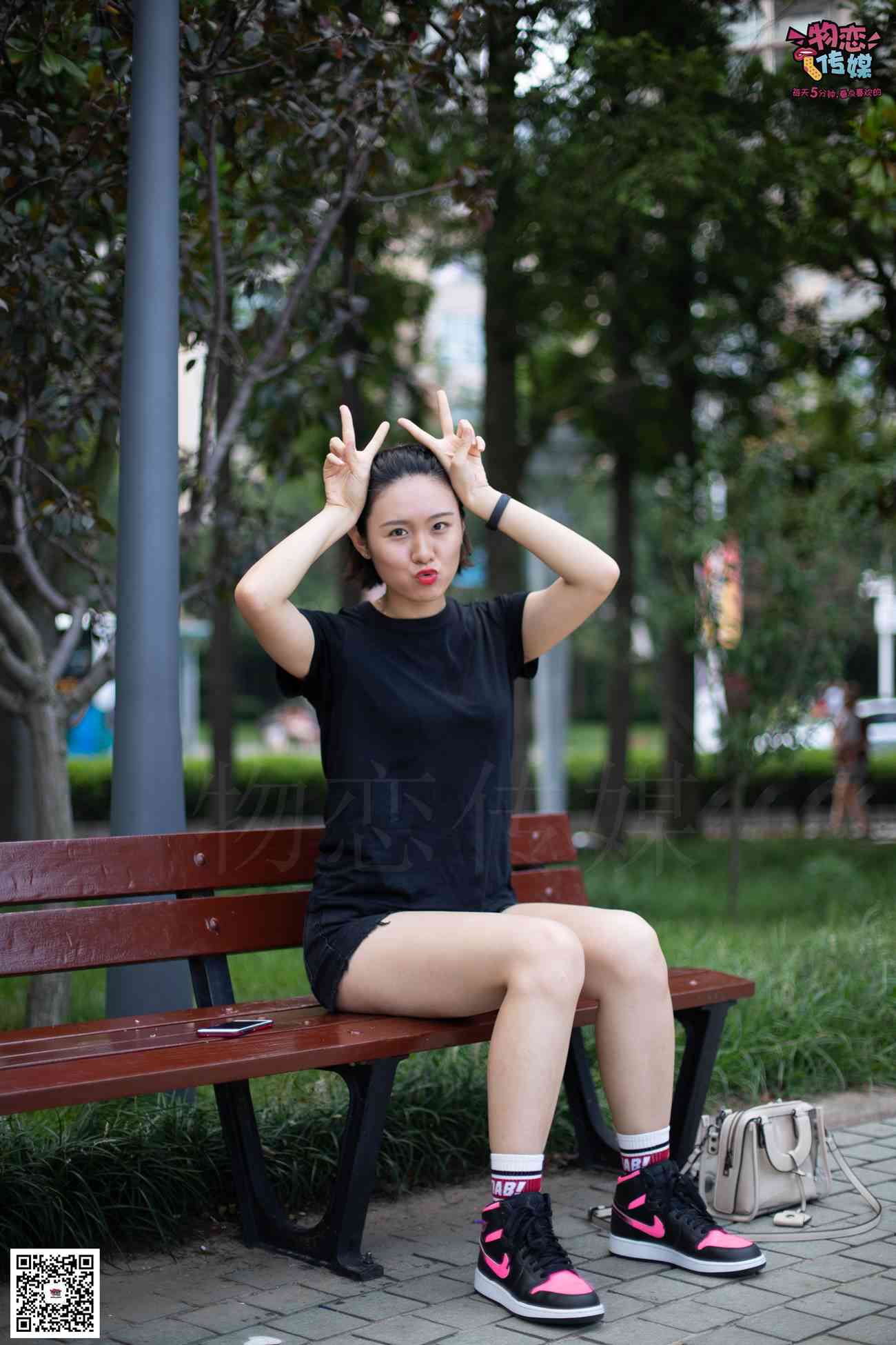 图片[129]-勿恋传媒 No.034 甜美运动风，比心[165P] – 速更版-美库