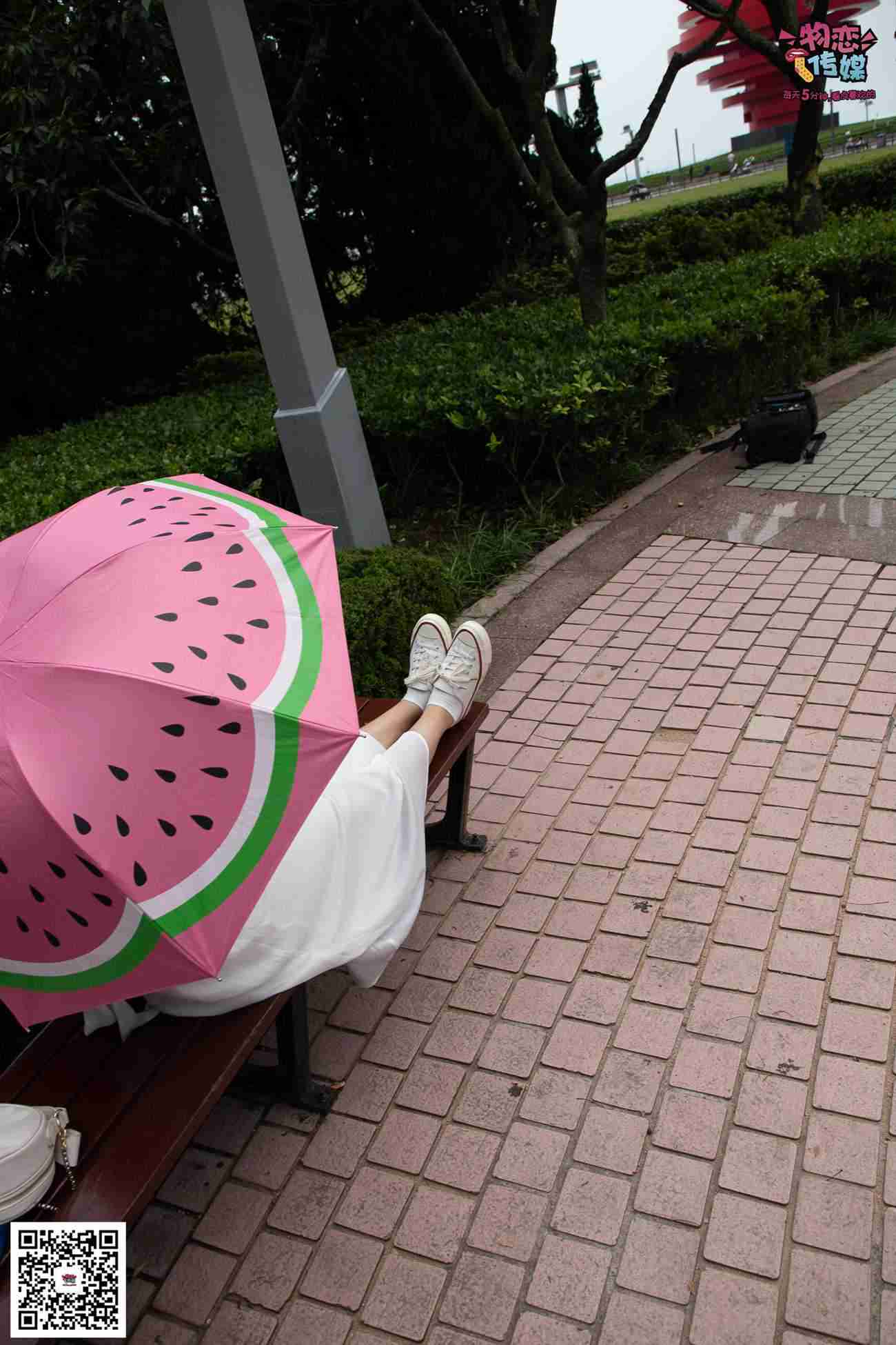 图片[95]-勿恋传媒 No.037 海边的白百合公园长椅休闲镁足[164P] – 速更版-美库