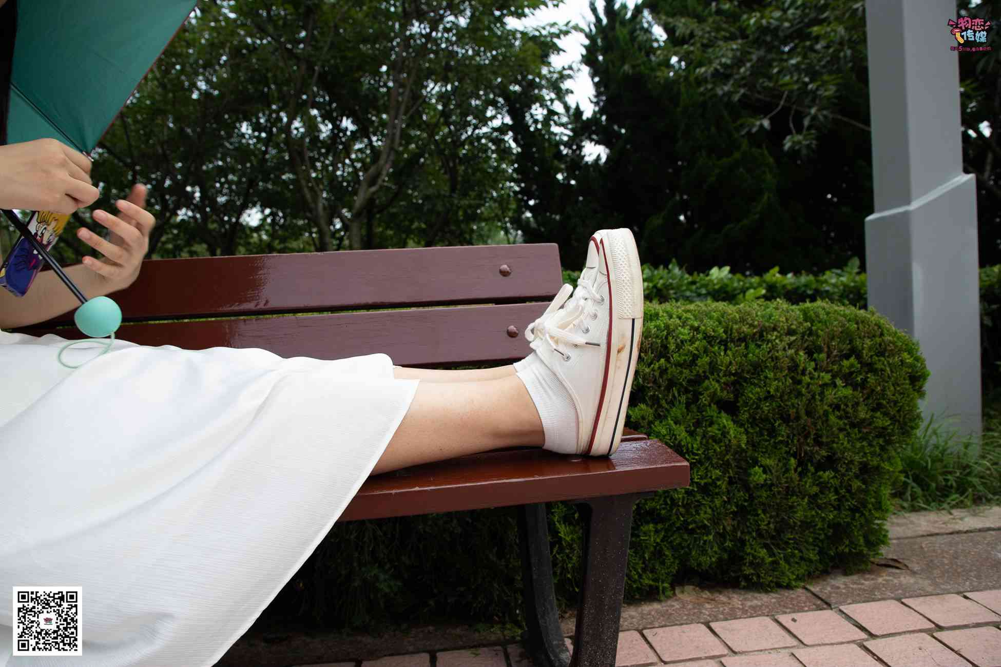 图片[97]-勿恋传媒 No.037 海边的白百合公园长椅休闲镁足[164P] – 速更版-美库