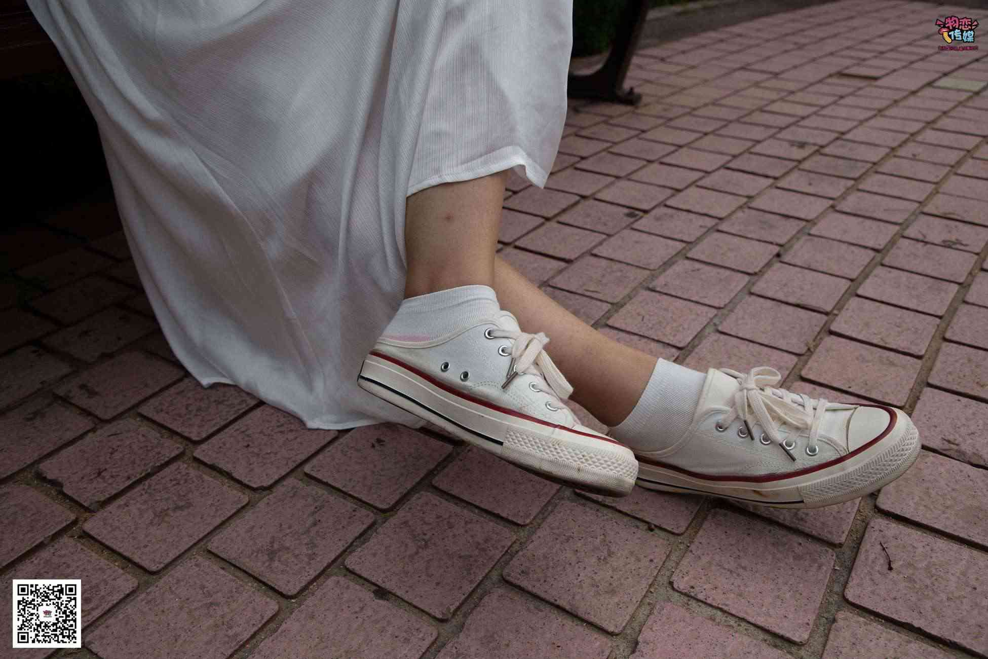 图片[104]-勿恋传媒 No.037 海边的白百合公园长椅休闲镁足[164P] – 速更版-美库