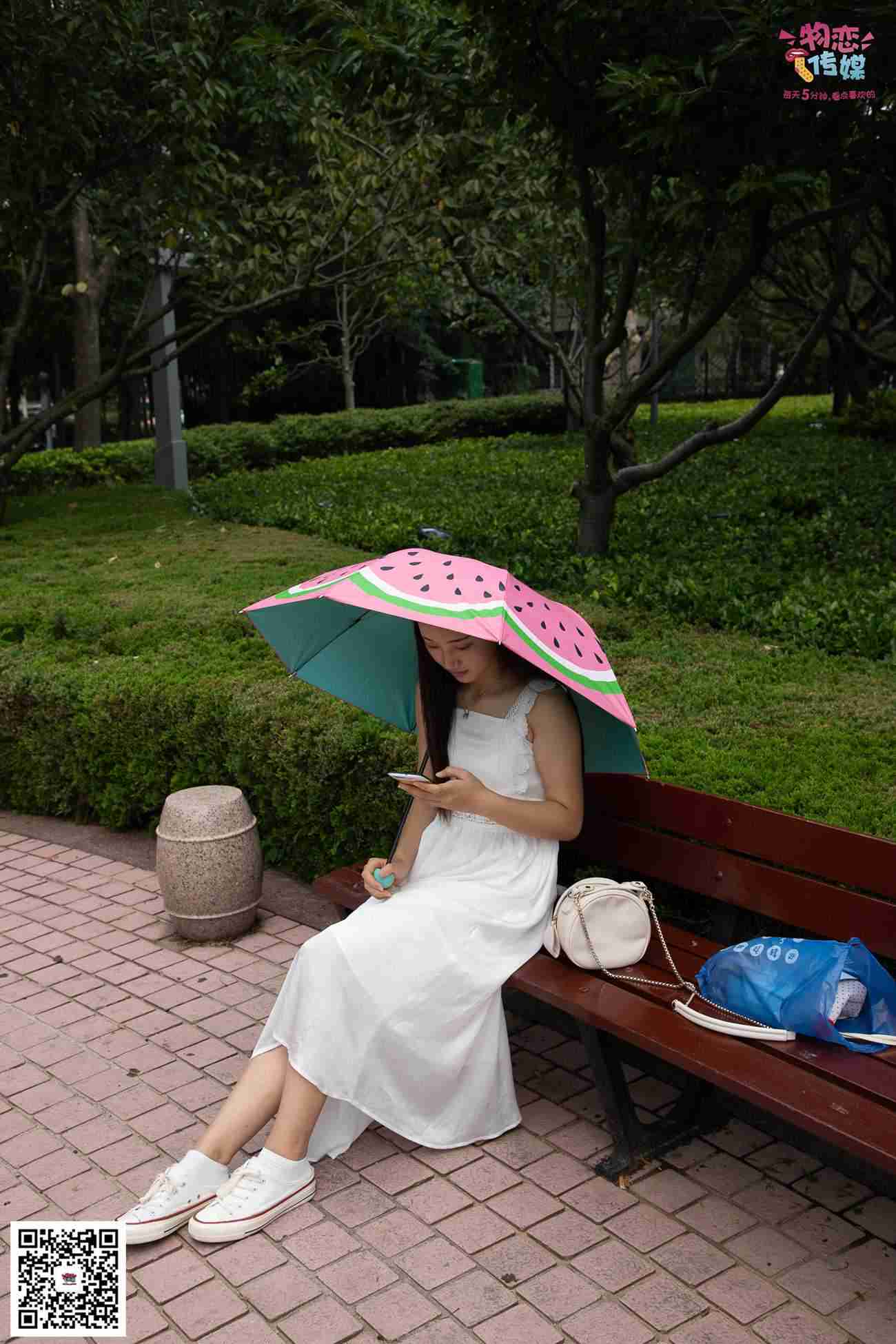 图片[112]-勿恋传媒 No.037 海边的白百合公园长椅休闲镁足[164P] – 速更版-美库