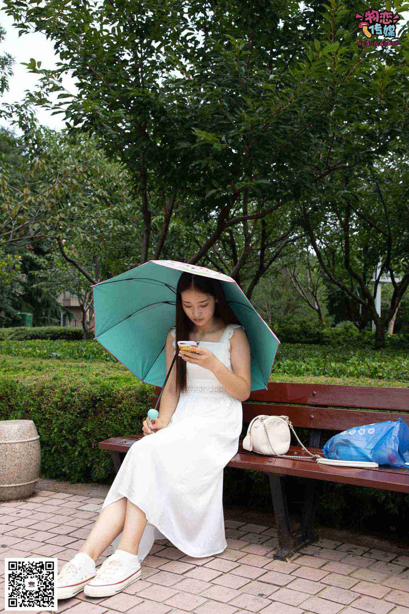 图片[113]-勿恋传媒 No.037 海边的白百合公园长椅休闲镁足[164P] – 速更版-美库