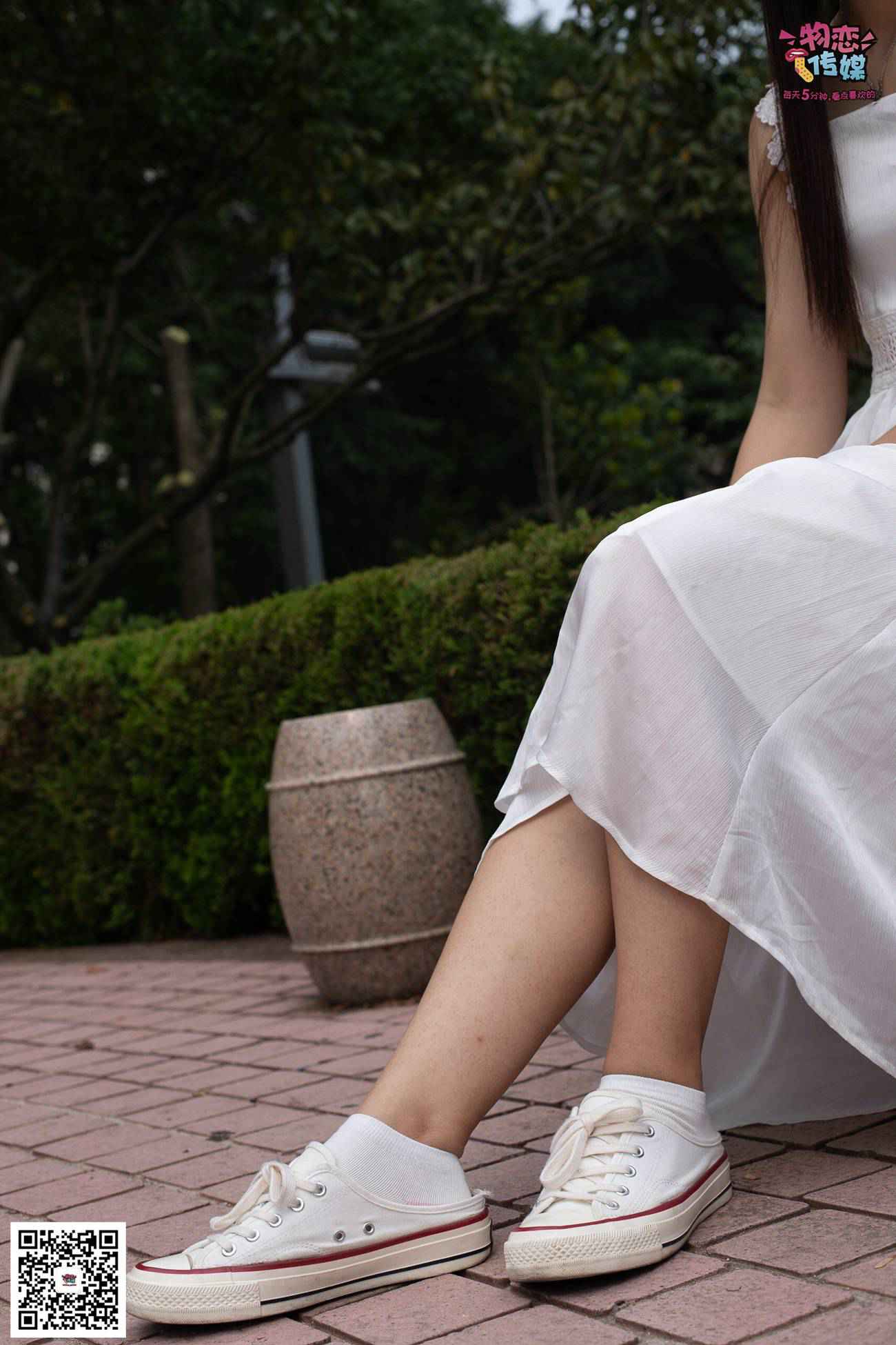图片[114]-勿恋传媒 No.037 海边的白百合公园长椅休闲镁足[164P] – 速更版-美库