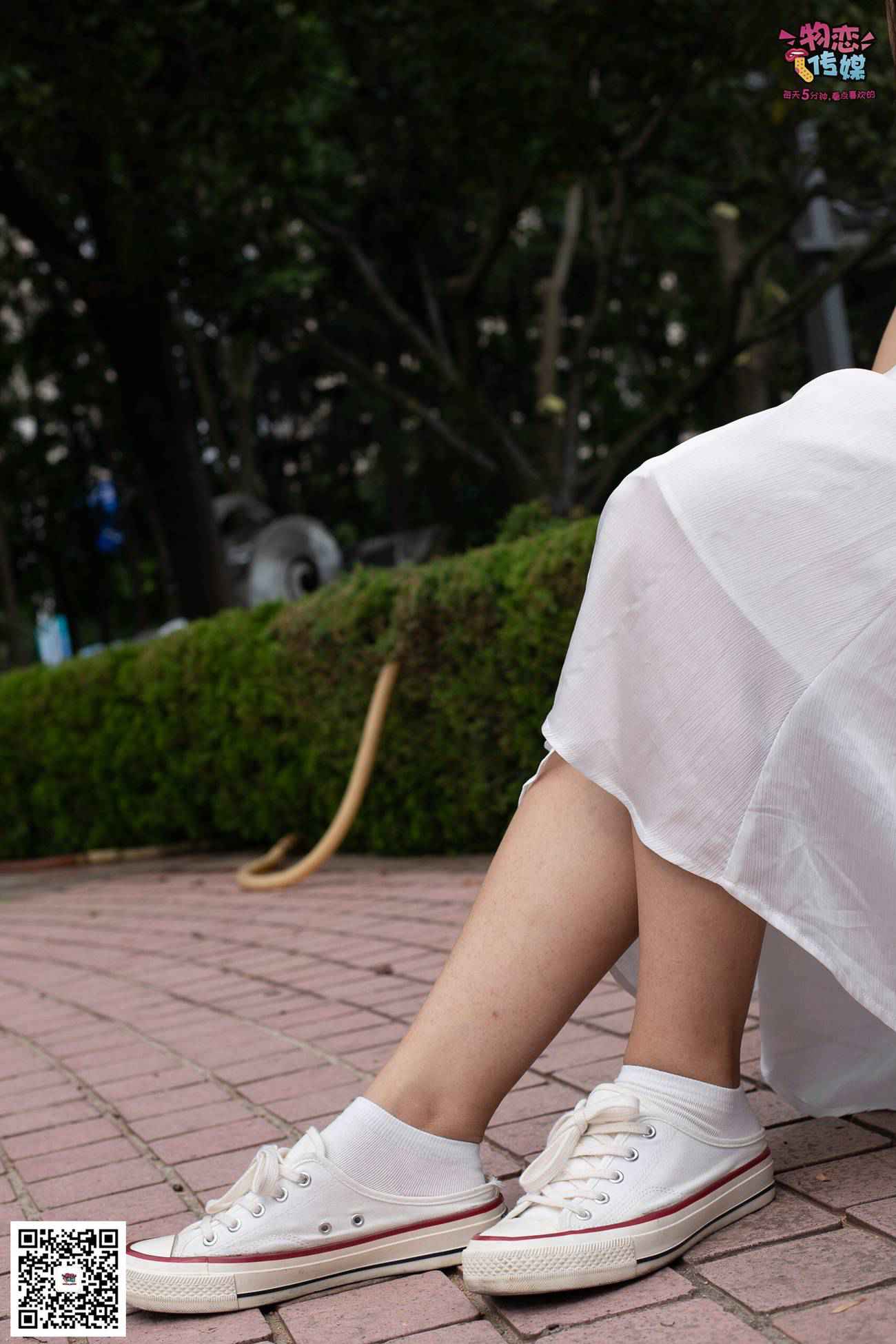 图片[119]-勿恋传媒 No.037 海边的白百合公园长椅休闲镁足[164P] – 速更版-美库