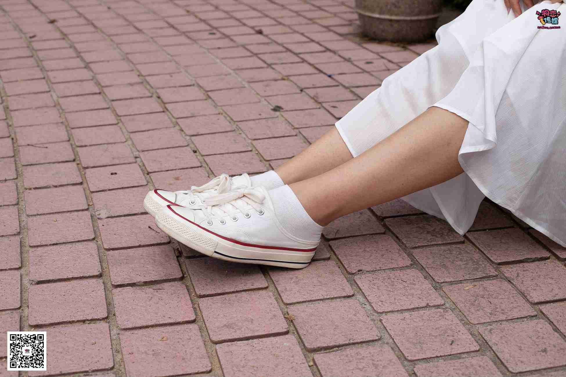 图片[120]-勿恋传媒 No.037 海边的白百合公园长椅休闲镁足[164P] – 速更版-美库