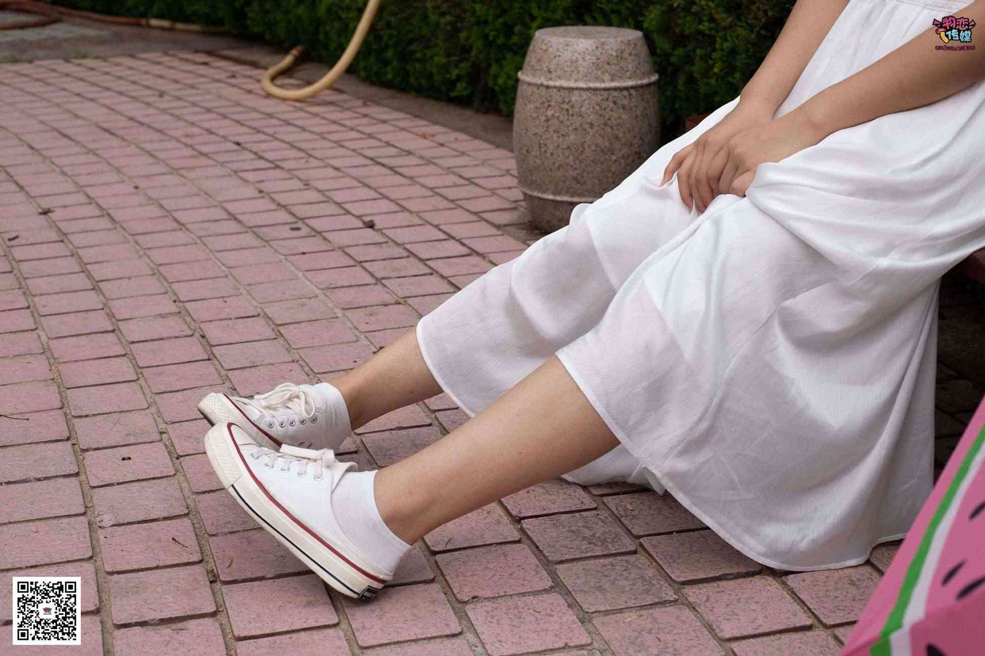 图片[121]-勿恋传媒 No.037 海边的白百合公园长椅休闲镁足[164P] – 速更版-美库