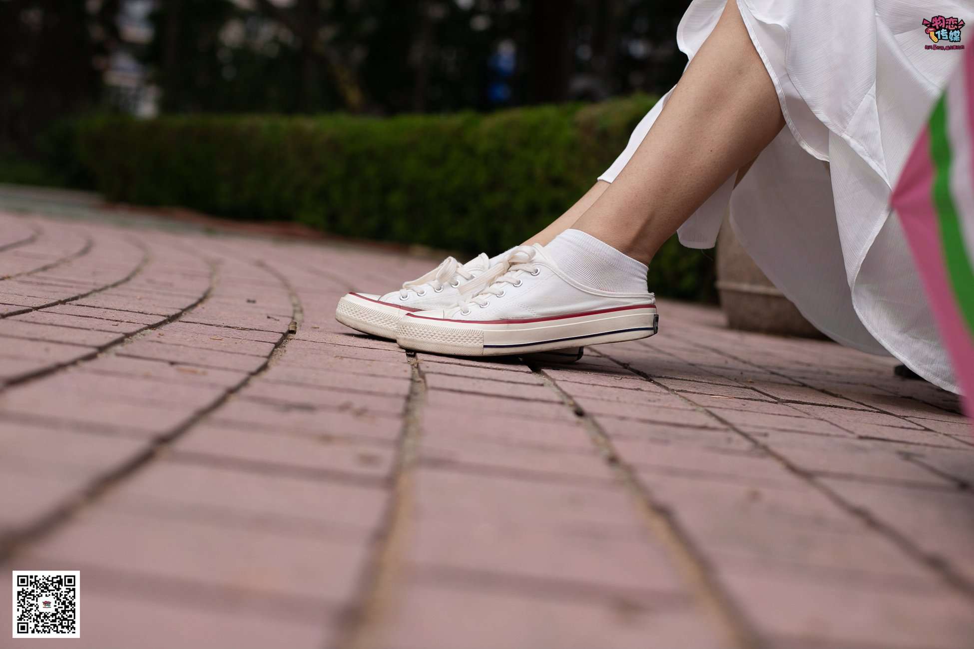 图片[123]-勿恋传媒 No.037 海边的白百合公园长椅休闲镁足[164P] – 速更版-美库