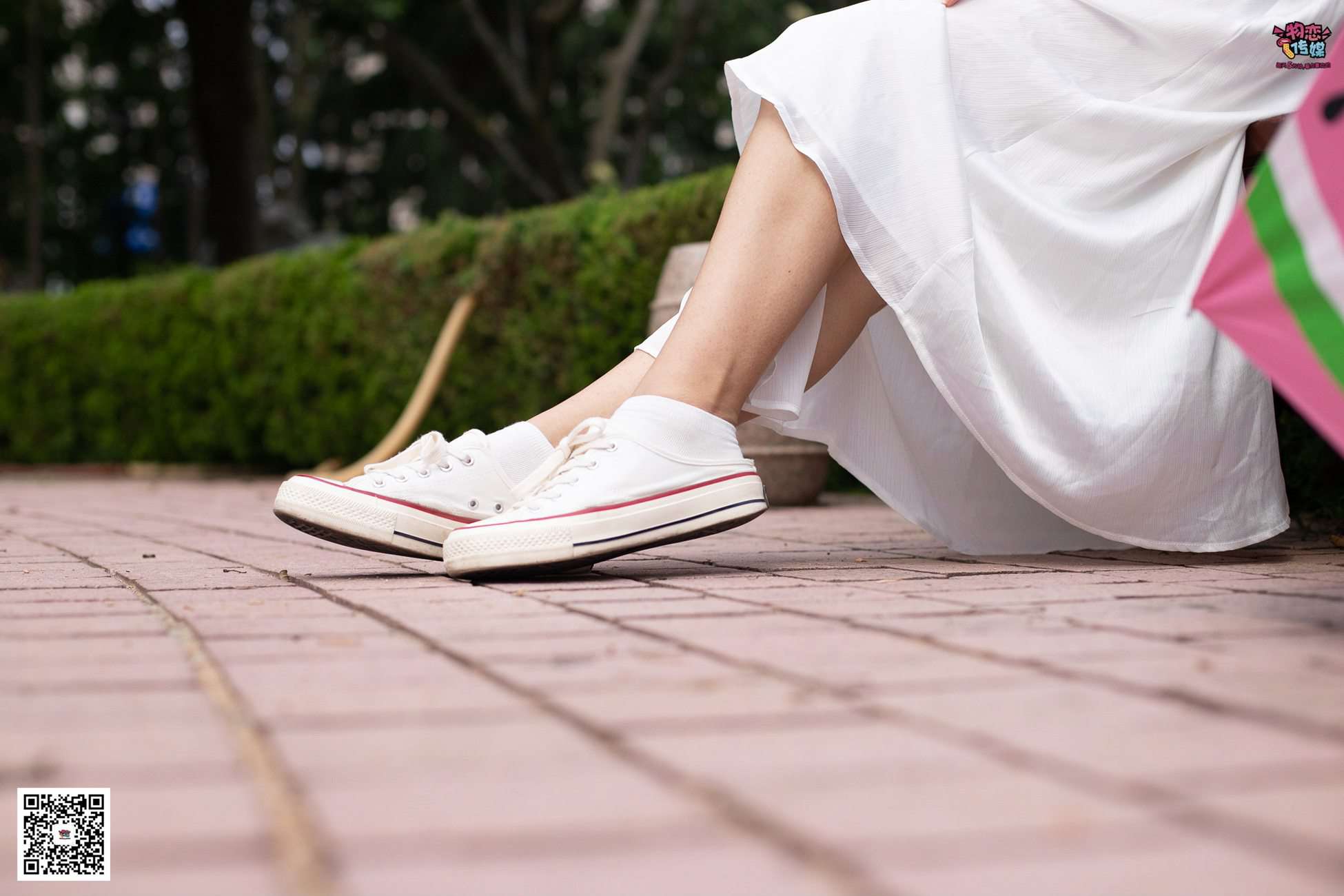 图片[124]-勿恋传媒 No.037 海边的白百合公园长椅休闲镁足[164P] – 速更版-美库