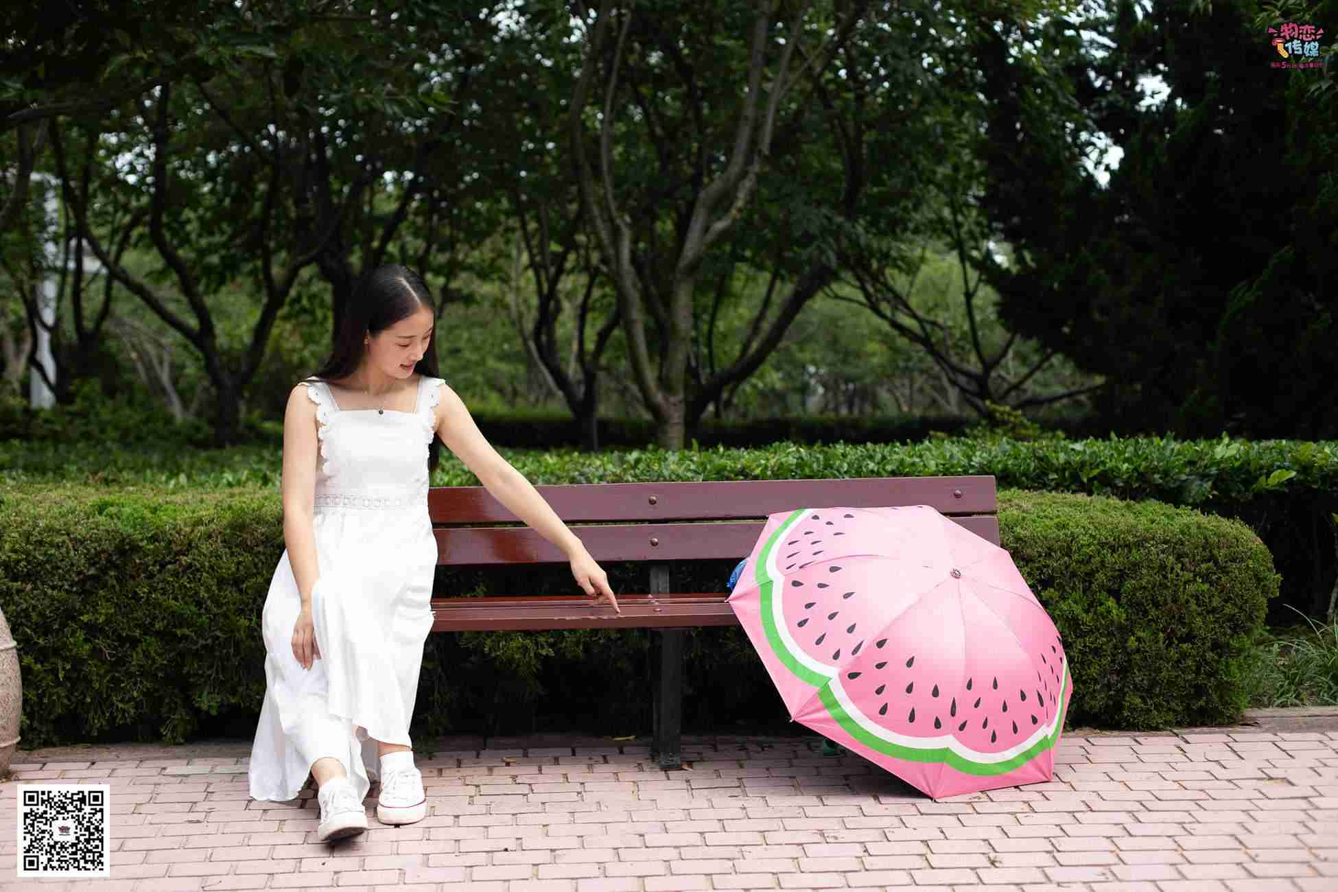 图片[126]-勿恋传媒 No.037 海边的白百合公园长椅休闲镁足[164P] – 速更版-美库