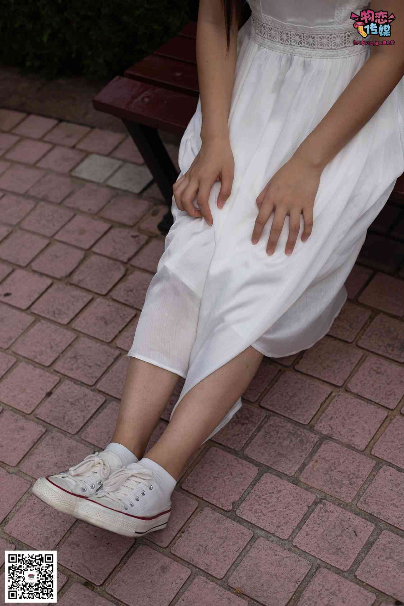 图片[128]-勿恋传媒 No.037 海边的白百合公园长椅休闲镁足[164P] – 速更版-美库