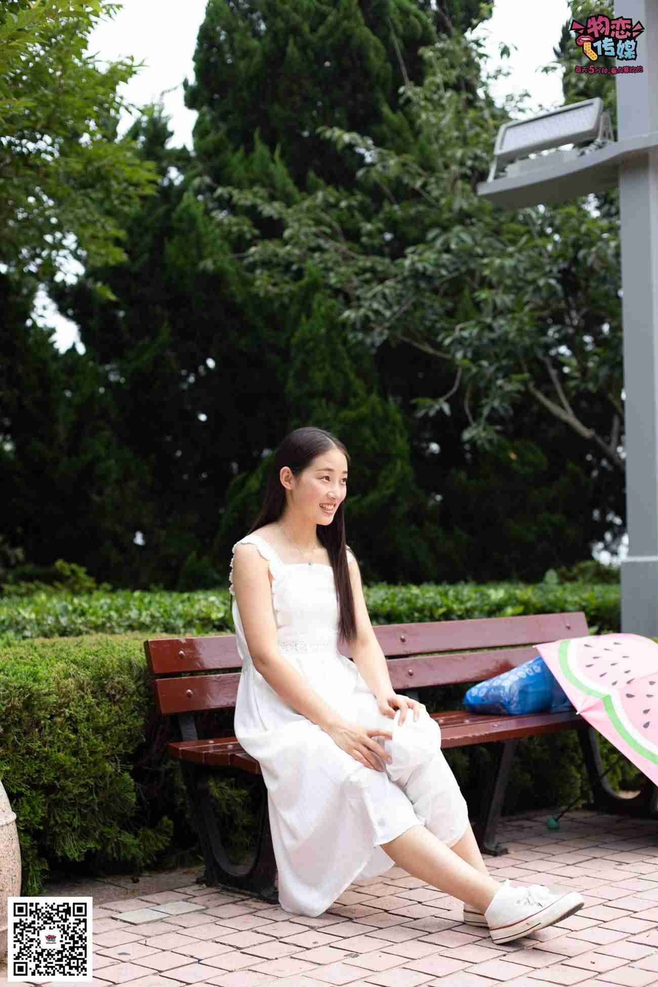 图片[132]-勿恋传媒 No.037 海边的白百合公园长椅休闲镁足[164P] – 速更版-美库