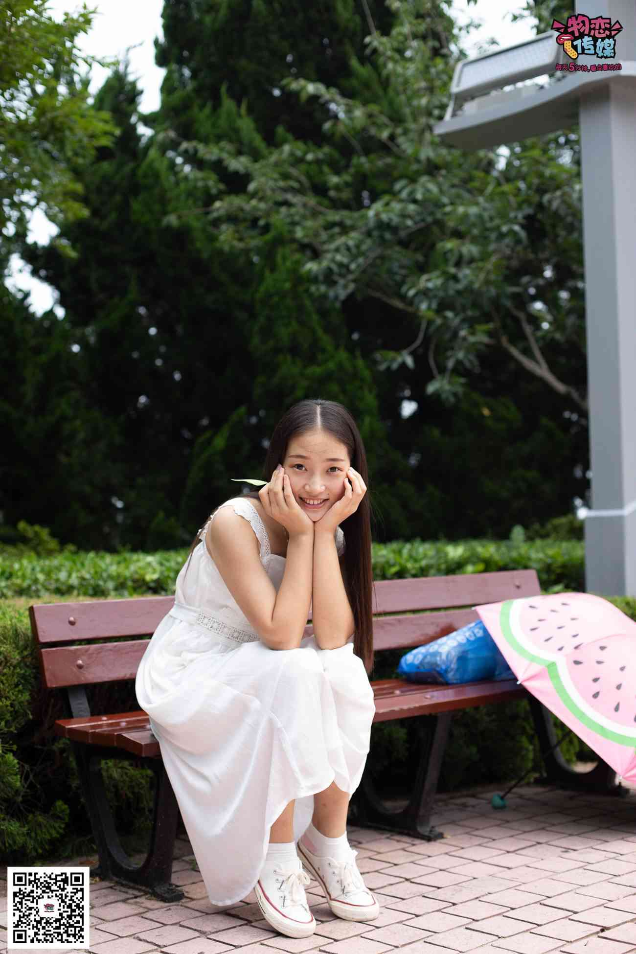 图片[134]-勿恋传媒 No.037 海边的白百合公园长椅休闲镁足[164P] – 速更版-美库