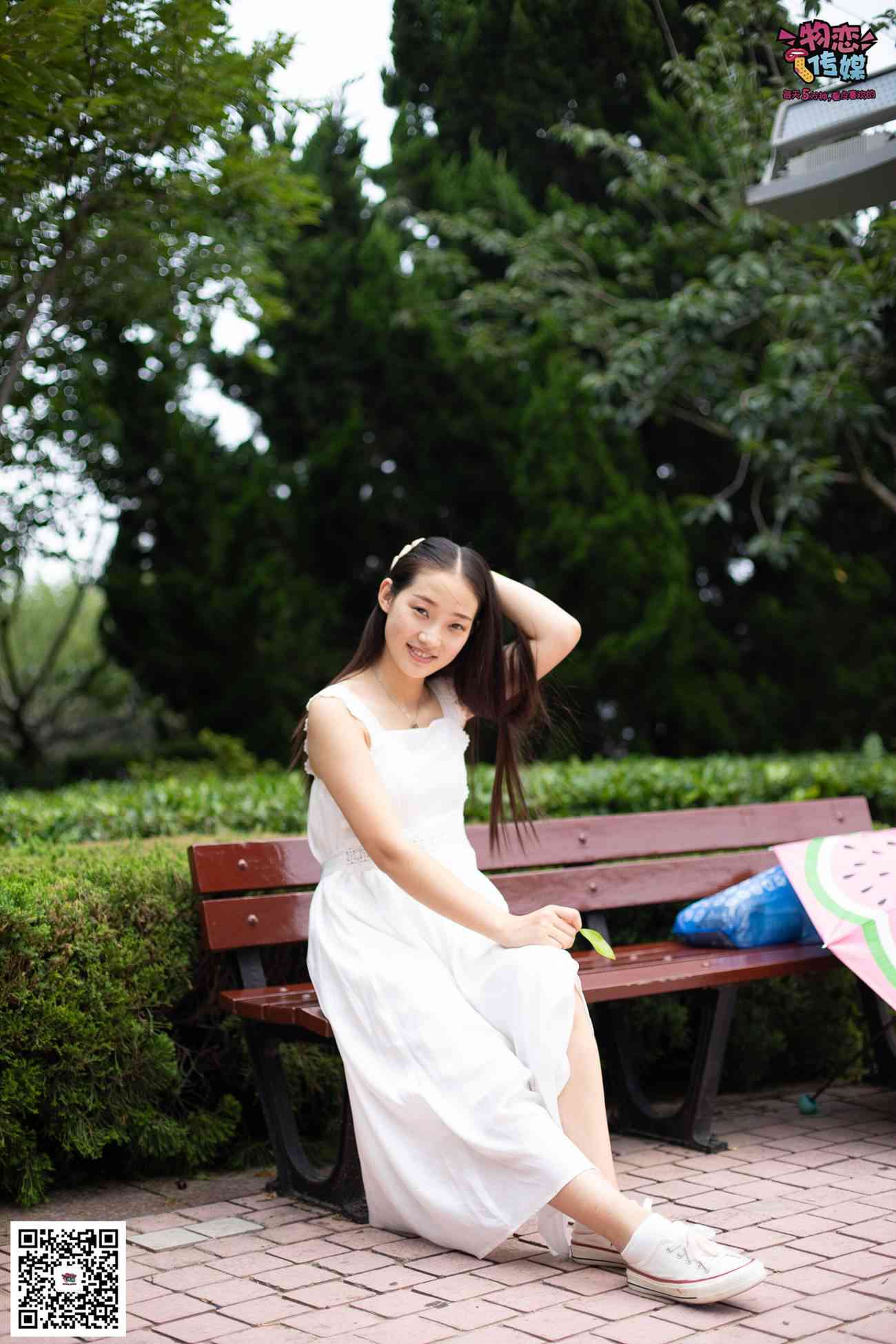 图片[144]-勿恋传媒 No.037 海边的白百合公园长椅休闲镁足[164P] – 速更版-美库