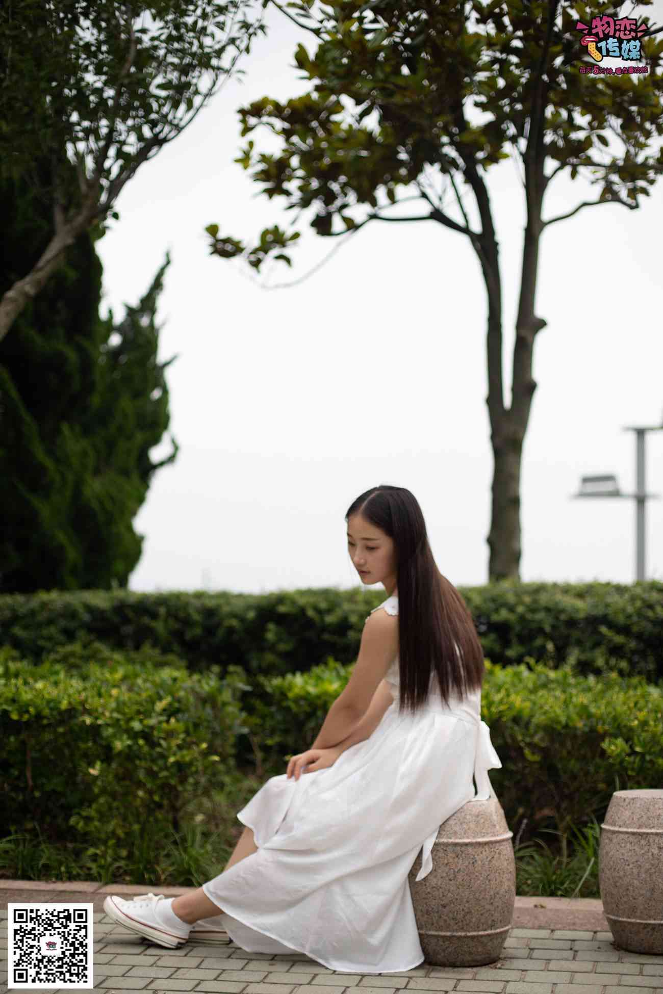 图片[155]-勿恋传媒 No.037 海边的白百合公园长椅休闲镁足[164P] – 速更版-美库