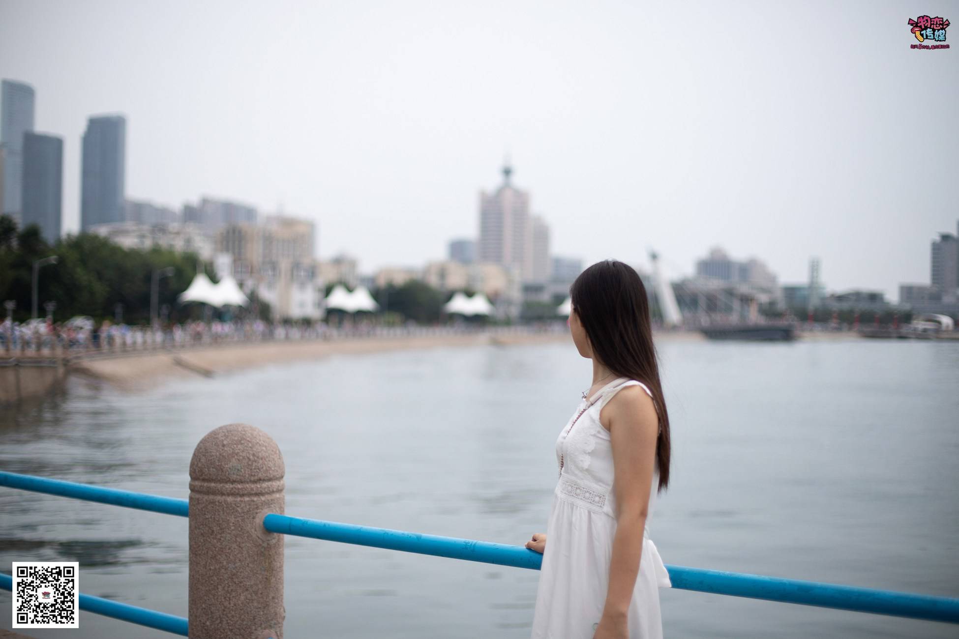 图片[161]-勿恋传媒 No.037 海边的白百合公园长椅休闲镁足[164P] – 速更版-美库