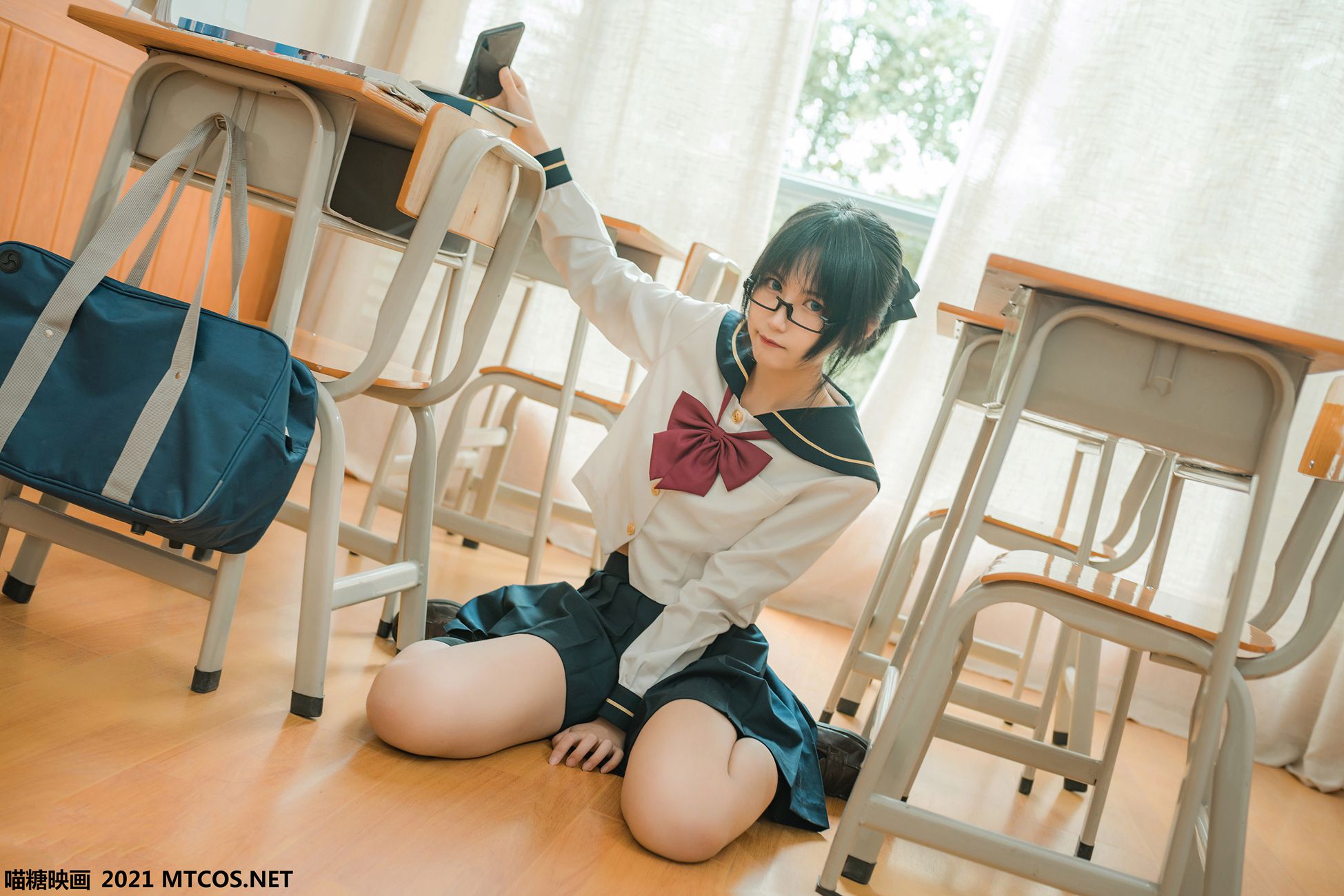 图片[12]-[喵糖映画]VOL.459 慵懒的JK[29P] – 速更版-美库