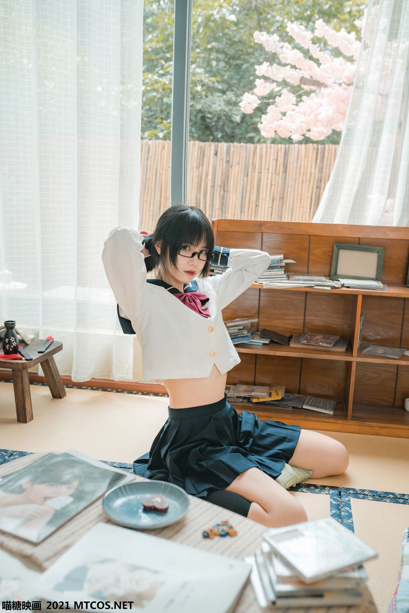 图片[18]-[喵糖映画]VOL.459 慵懒的JK[29P] – 速更版-美库