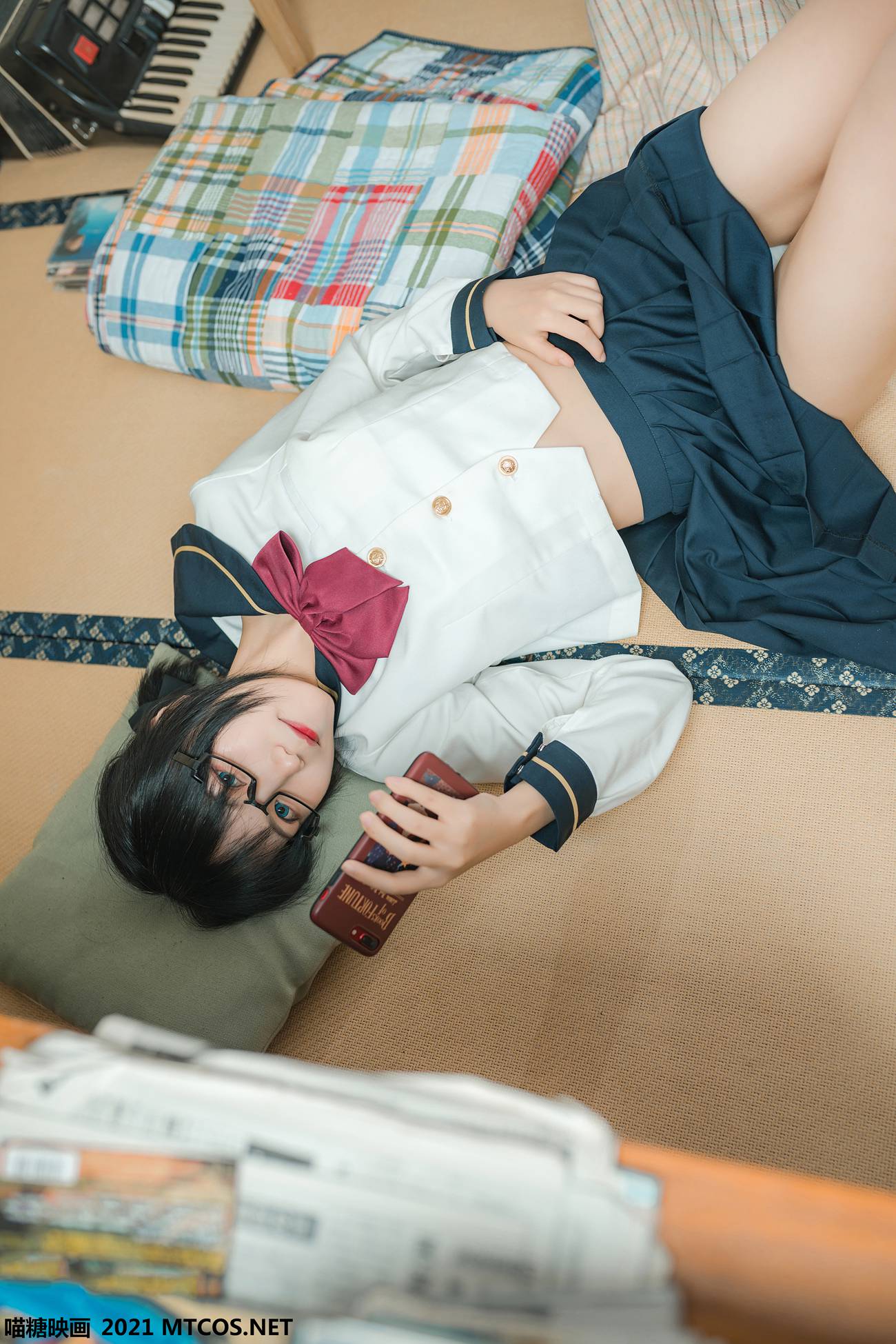 图片[22]-[喵糖映画]VOL.459 慵懒的JK[29P] – 速更版-美库