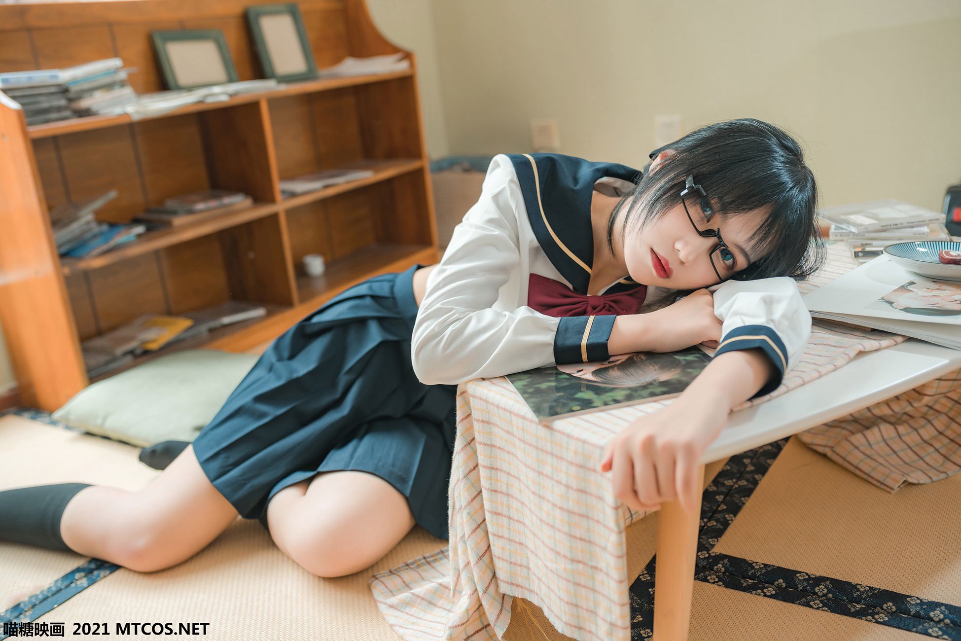 图片[24]-[喵糖映画]VOL.459 慵懒的JK[29P] – 速更版-美库