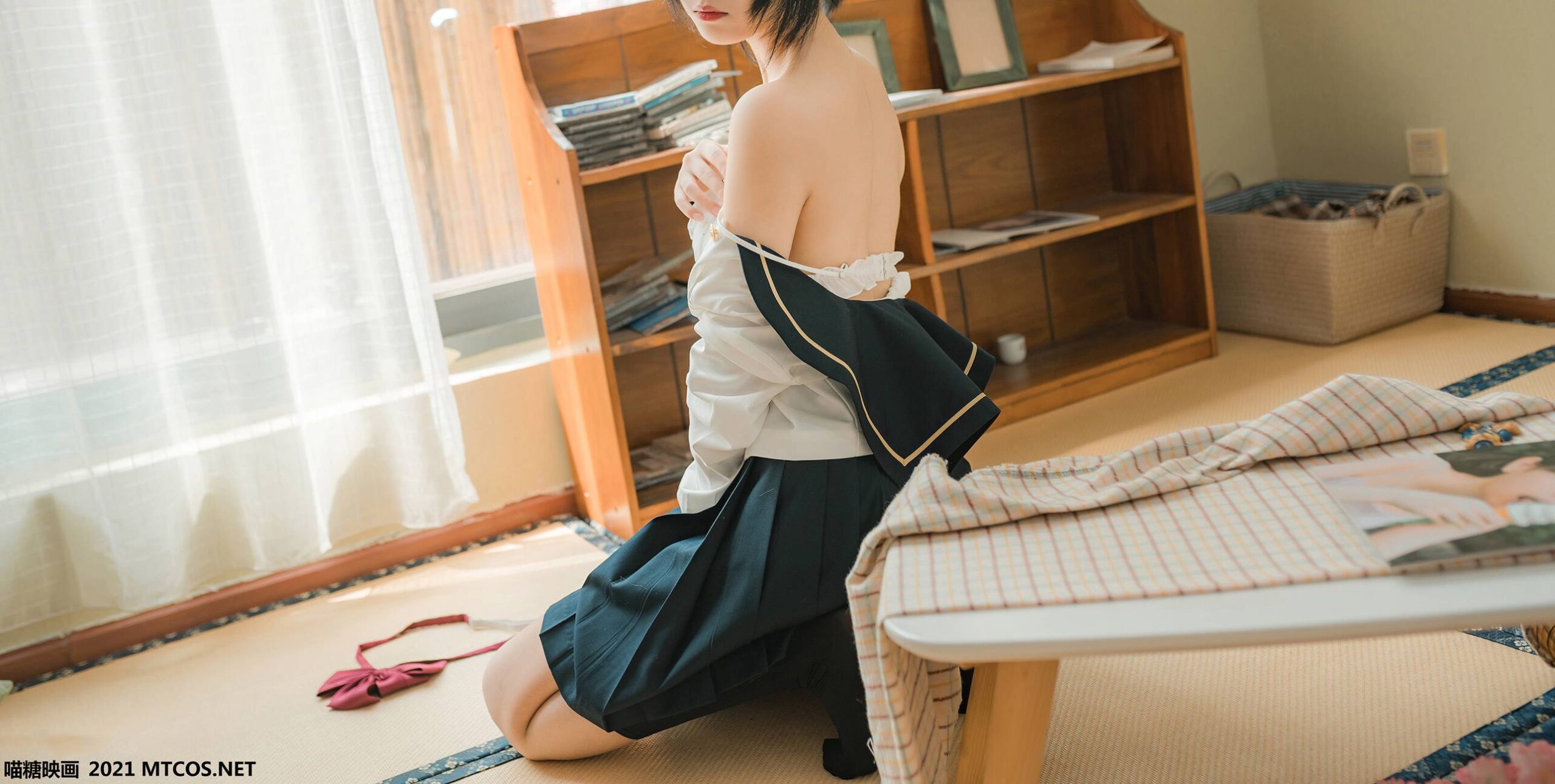 图片[26]-[喵糖映画]VOL.459 慵懒的JK[29P] – 速更版-美库