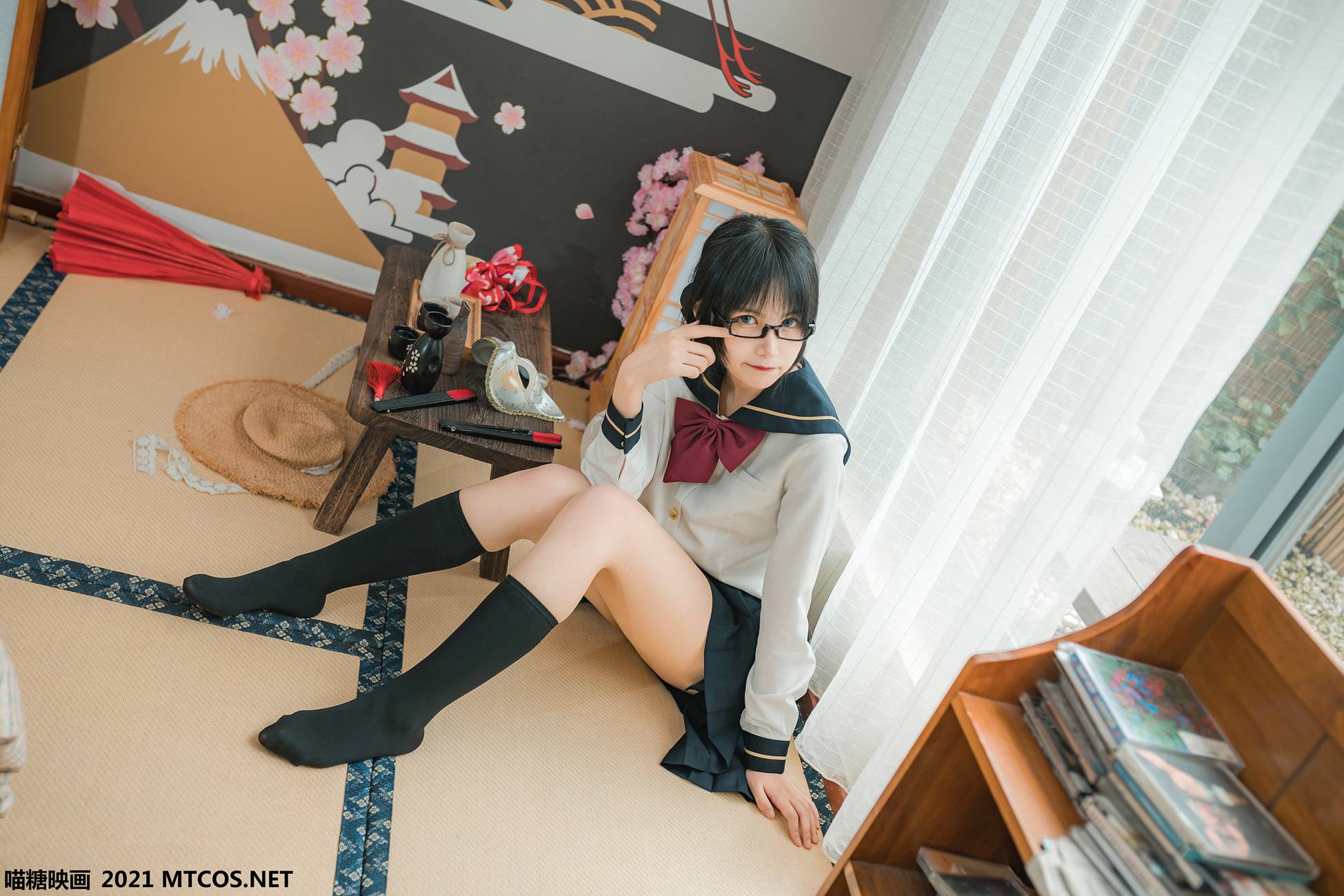 图片[27]-[喵糖映画]VOL.459 慵懒的JK[29P] – 速更版-美库