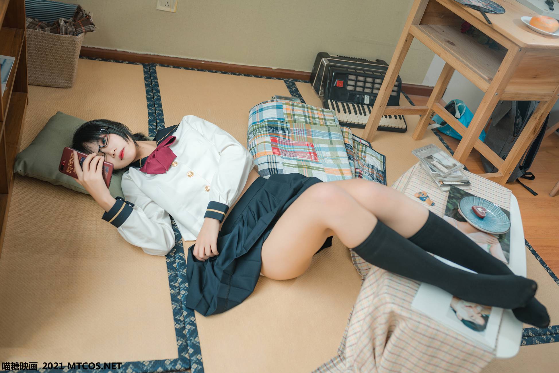 图片[30]-[喵糖映画]VOL.459 慵懒的JK[29P] – 速更版-美库