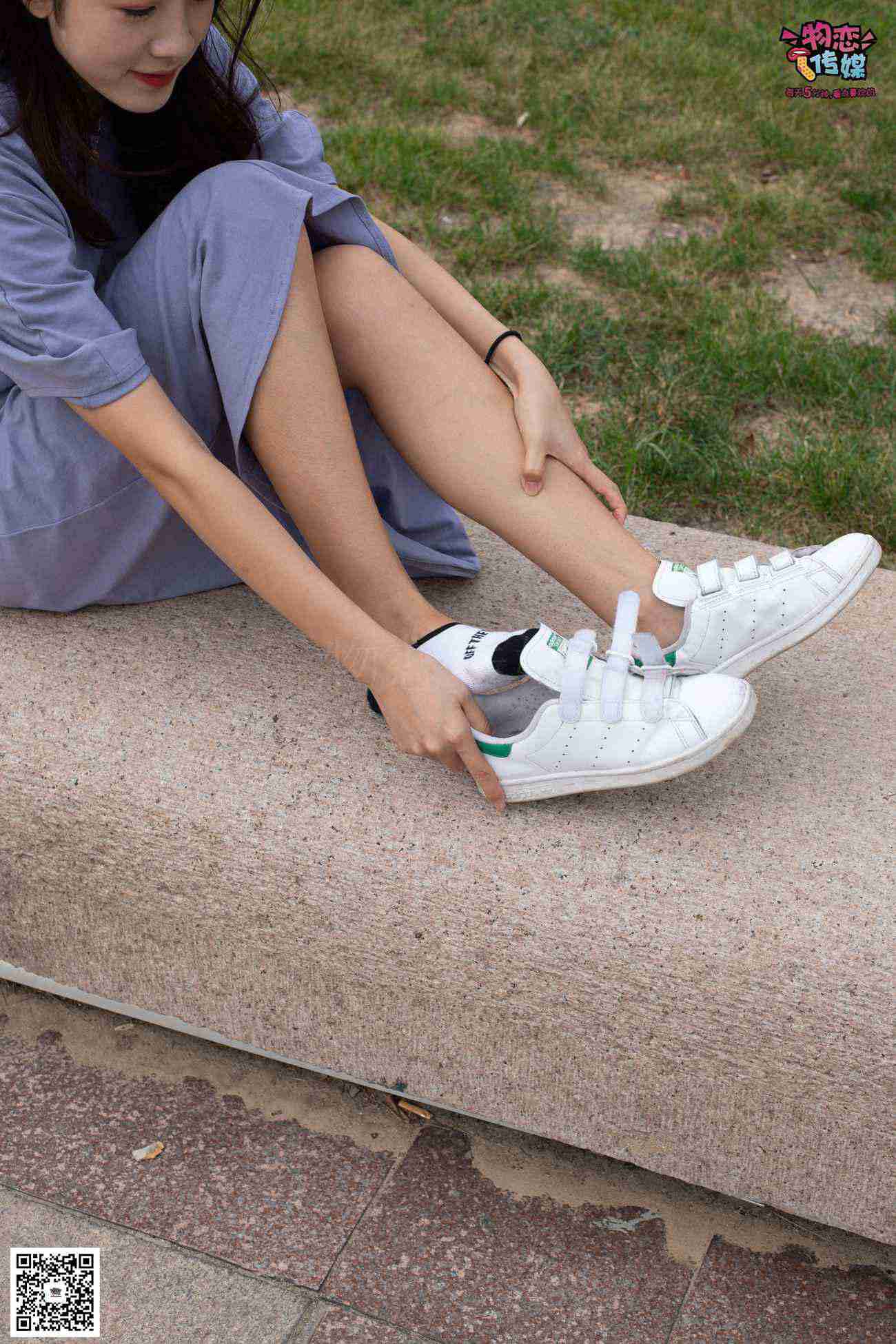图片[77]-物恋传媒 No.043 湛蓝连衣裙搭配板鞋船袜,知性混搭自然美,耐克板鞋搭配白色船袜 [187P] – 速更版-美库