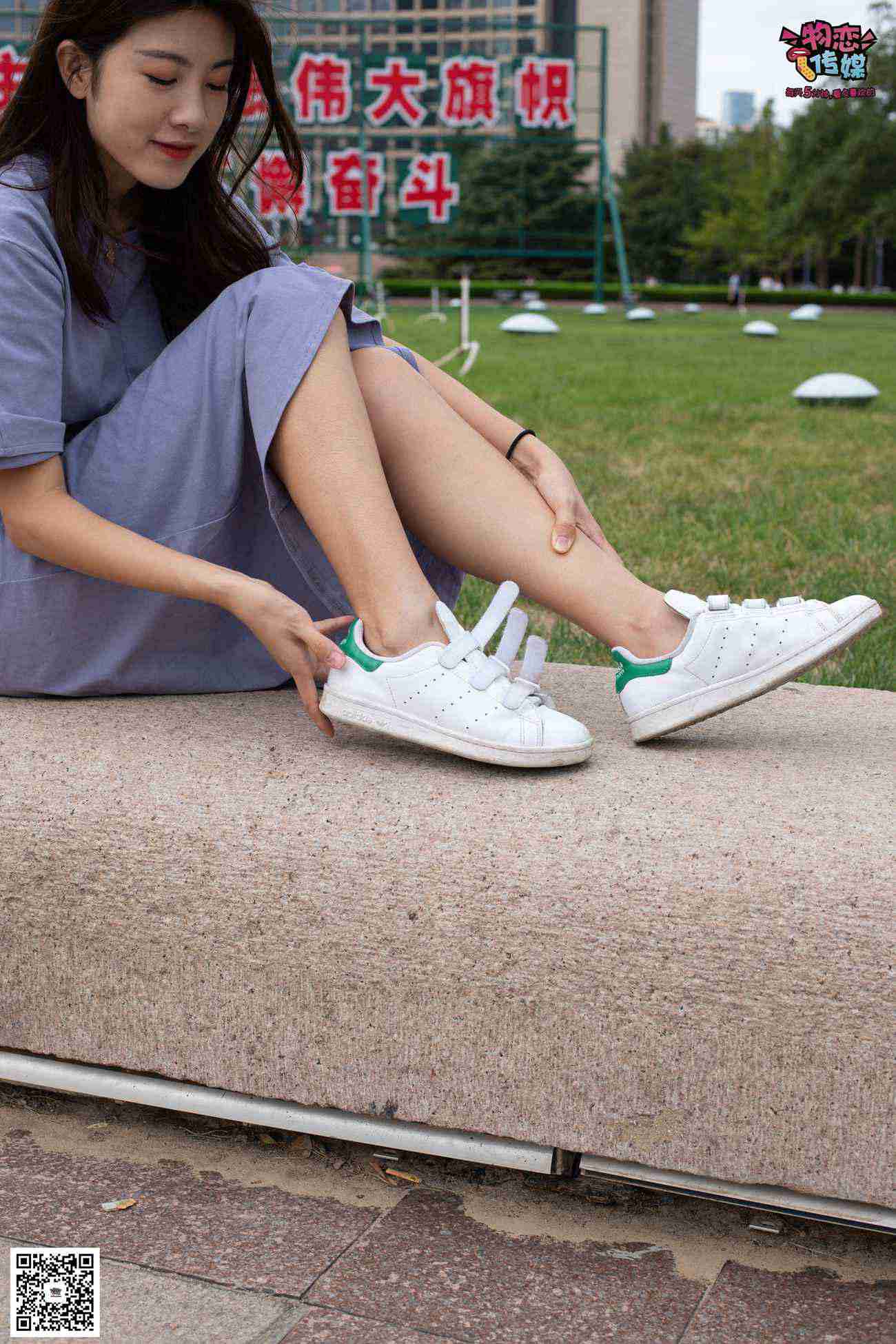 图片[79]-物恋传媒 No.043 湛蓝连衣裙搭配板鞋船袜,知性混搭自然美,耐克板鞋搭配白色船袜 [187P] – 速更版-美库