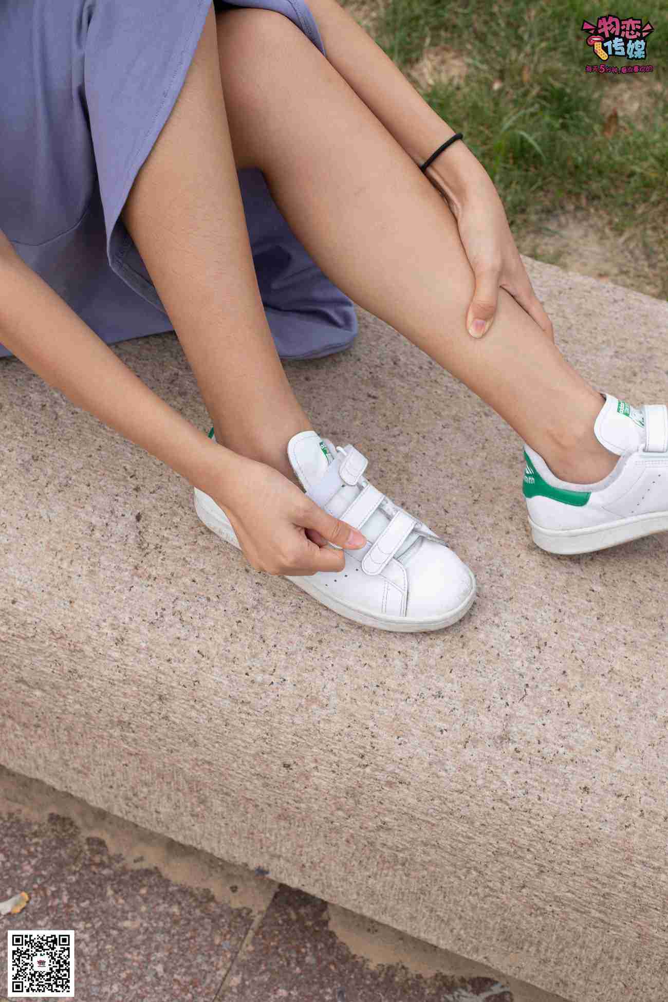 图片[82]-物恋传媒 No.043 湛蓝连衣裙搭配板鞋船袜,知性混搭自然美,耐克板鞋搭配白色船袜 [187P] – 速更版-美库