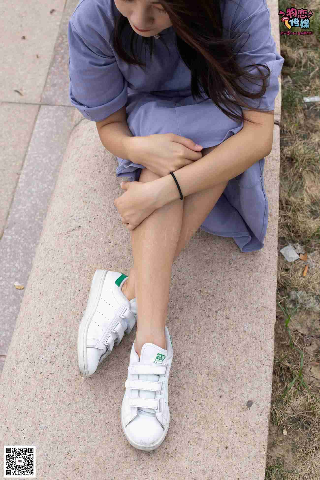 图片[103]-物恋传媒 No.043 湛蓝连衣裙搭配板鞋船袜,知性混搭自然美,耐克板鞋搭配白色船袜 [187P] – 速更版-美库