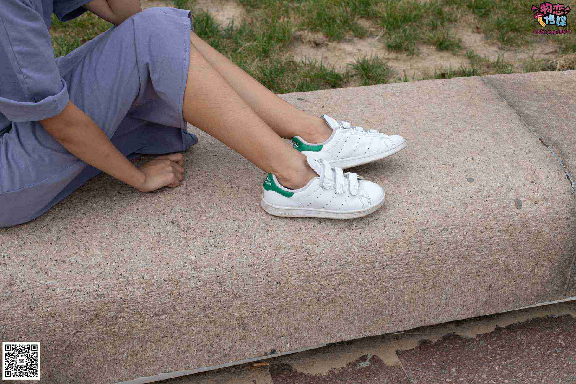 图片[114]-物恋传媒 No.043 湛蓝连衣裙搭配板鞋船袜,知性混搭自然美,耐克板鞋搭配白色船袜 [187P] – 速更版-美库