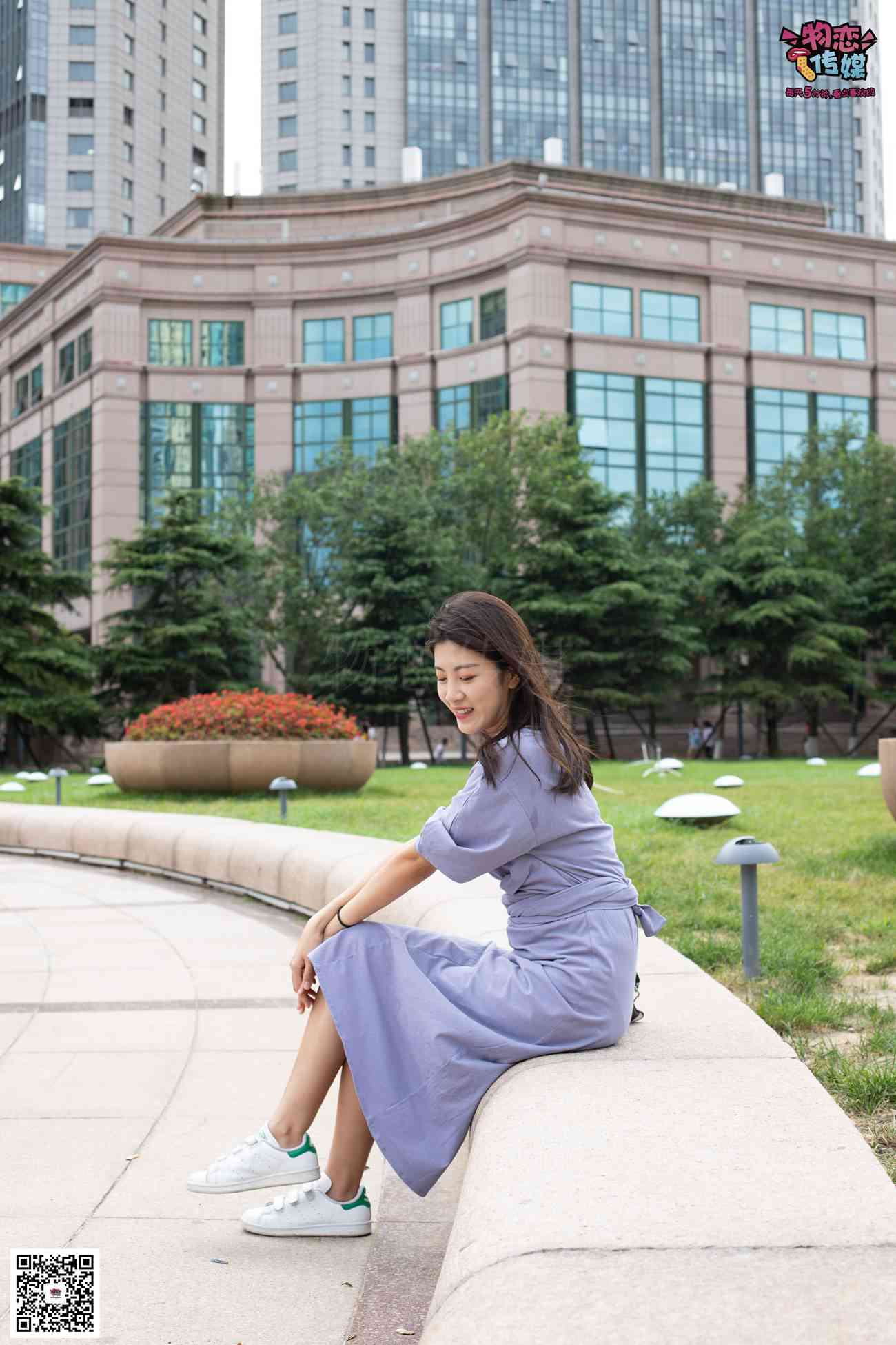 图片[131]-物恋传媒 No.043 湛蓝连衣裙搭配板鞋船袜,知性混搭自然美,耐克板鞋搭配白色船袜 [187P] – 速更版-美库