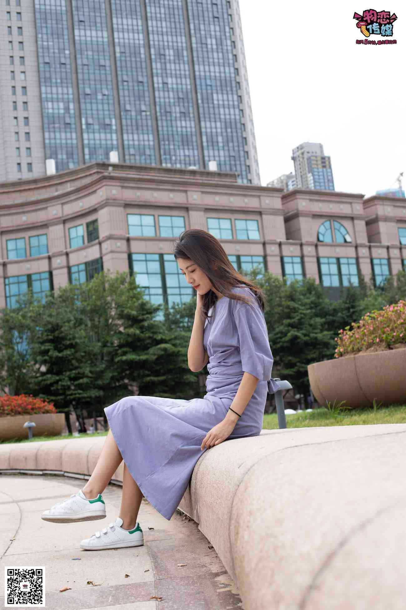 图片[132]-物恋传媒 No.043 湛蓝连衣裙搭配板鞋船袜,知性混搭自然美,耐克板鞋搭配白色船袜 [187P] – 速更版-美库