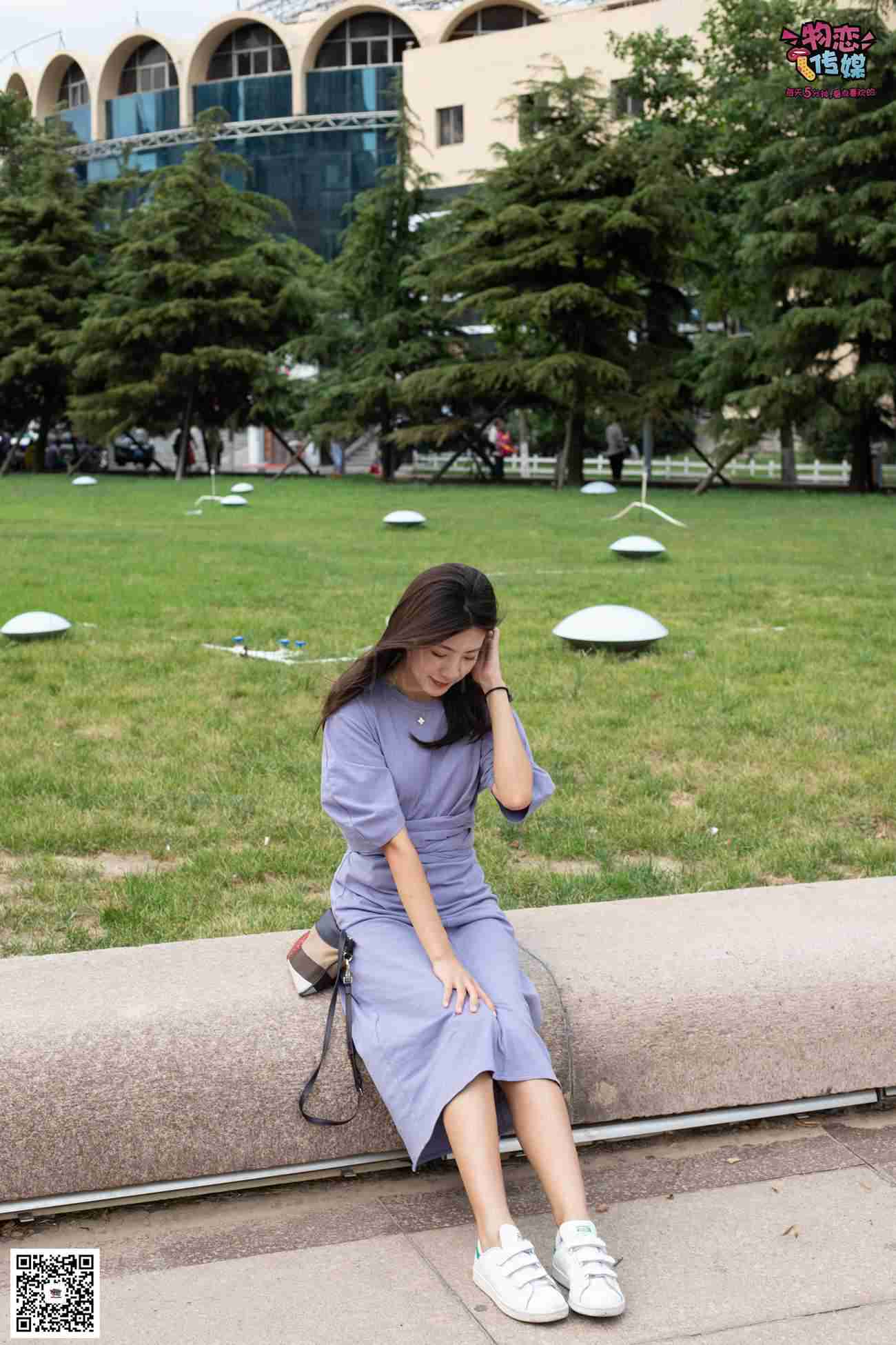 图片[140]-物恋传媒 No.043 湛蓝连衣裙搭配板鞋船袜,知性混搭自然美,耐克板鞋搭配白色船袜 [187P] – 速更版-美库