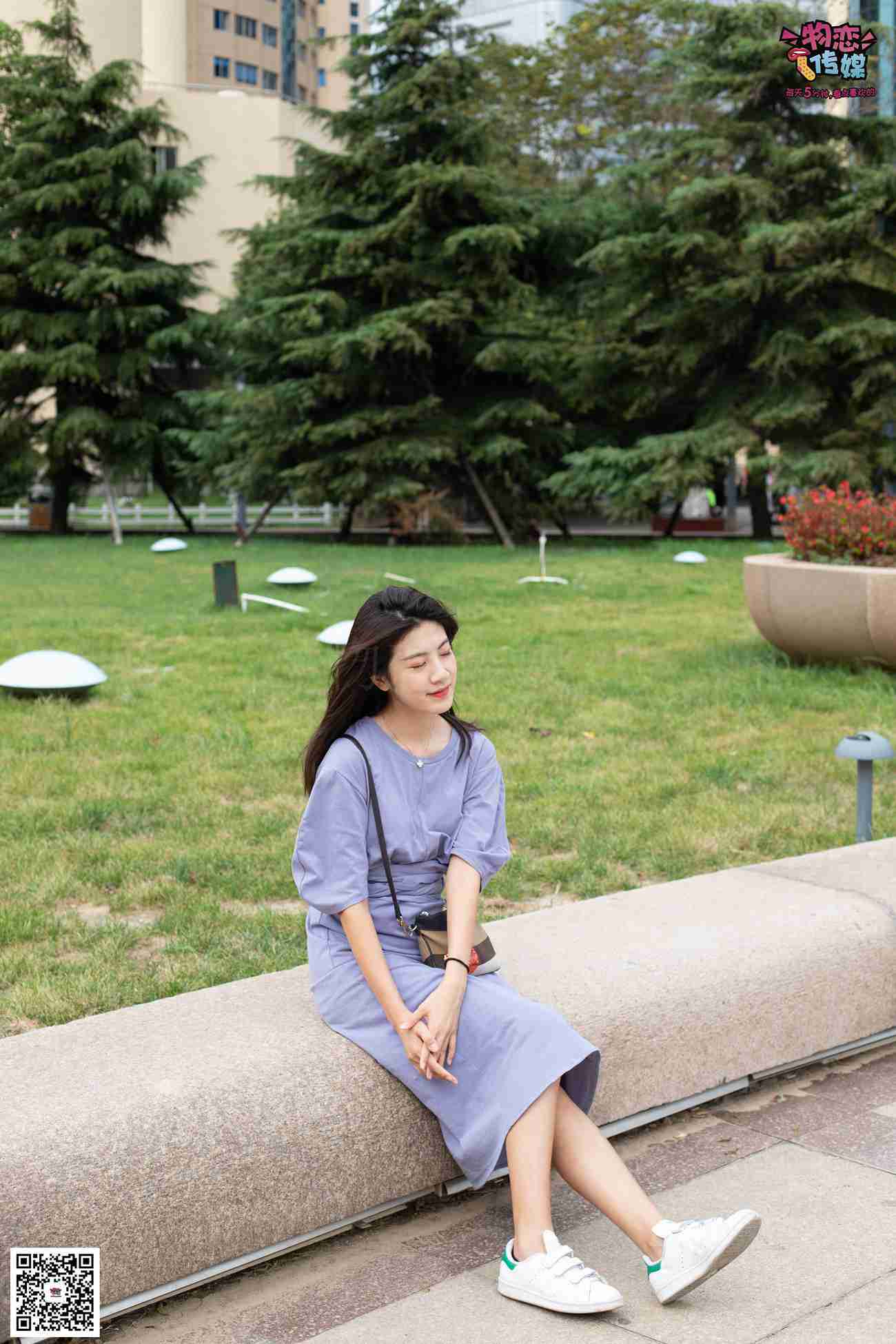 图片[153]-物恋传媒 No.043 湛蓝连衣裙搭配板鞋船袜,知性混搭自然美,耐克板鞋搭配白色船袜 [187P] – 速更版-美库