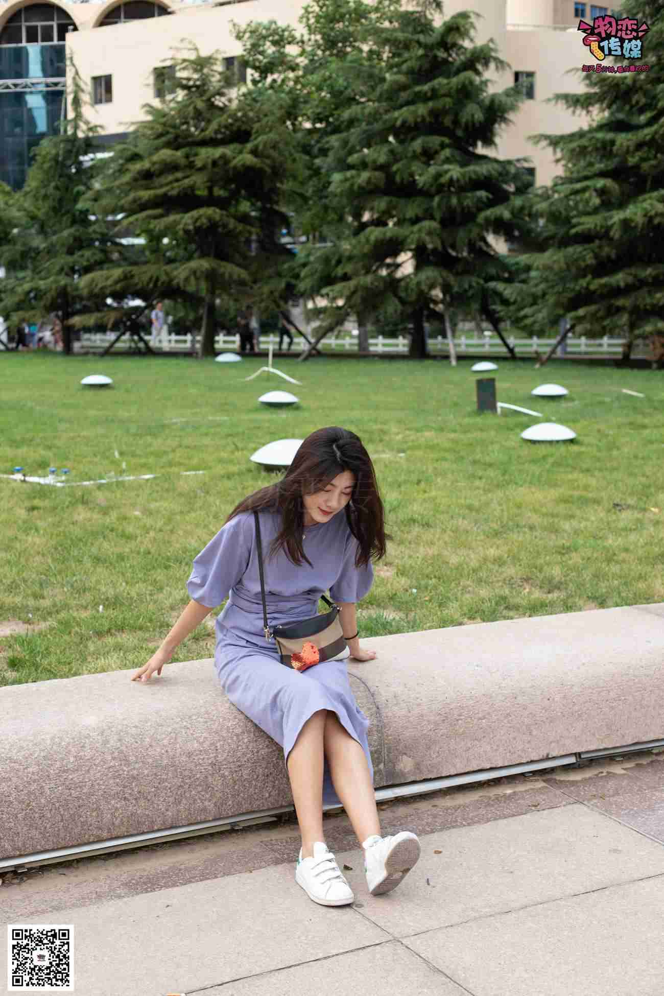 图片[154]-物恋传媒 No.043 湛蓝连衣裙搭配板鞋船袜,知性混搭自然美,耐克板鞋搭配白色船袜 [187P] – 速更版-美库