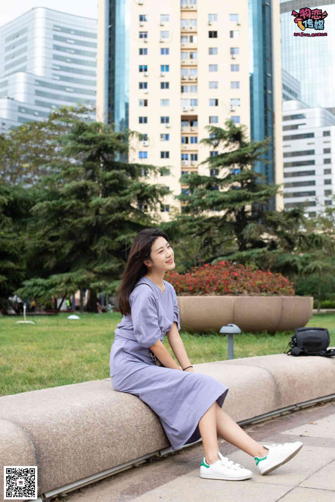 图片[155]-物恋传媒 No.043 湛蓝连衣裙搭配板鞋船袜,知性混搭自然美,耐克板鞋搭配白色船袜 [187P] – 速更版-美库