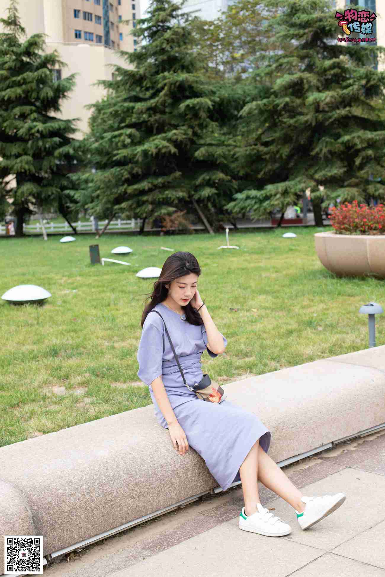 图片[158]-物恋传媒 No.043 湛蓝连衣裙搭配板鞋船袜,知性混搭自然美,耐克板鞋搭配白色船袜 [187P] – 速更版-美库