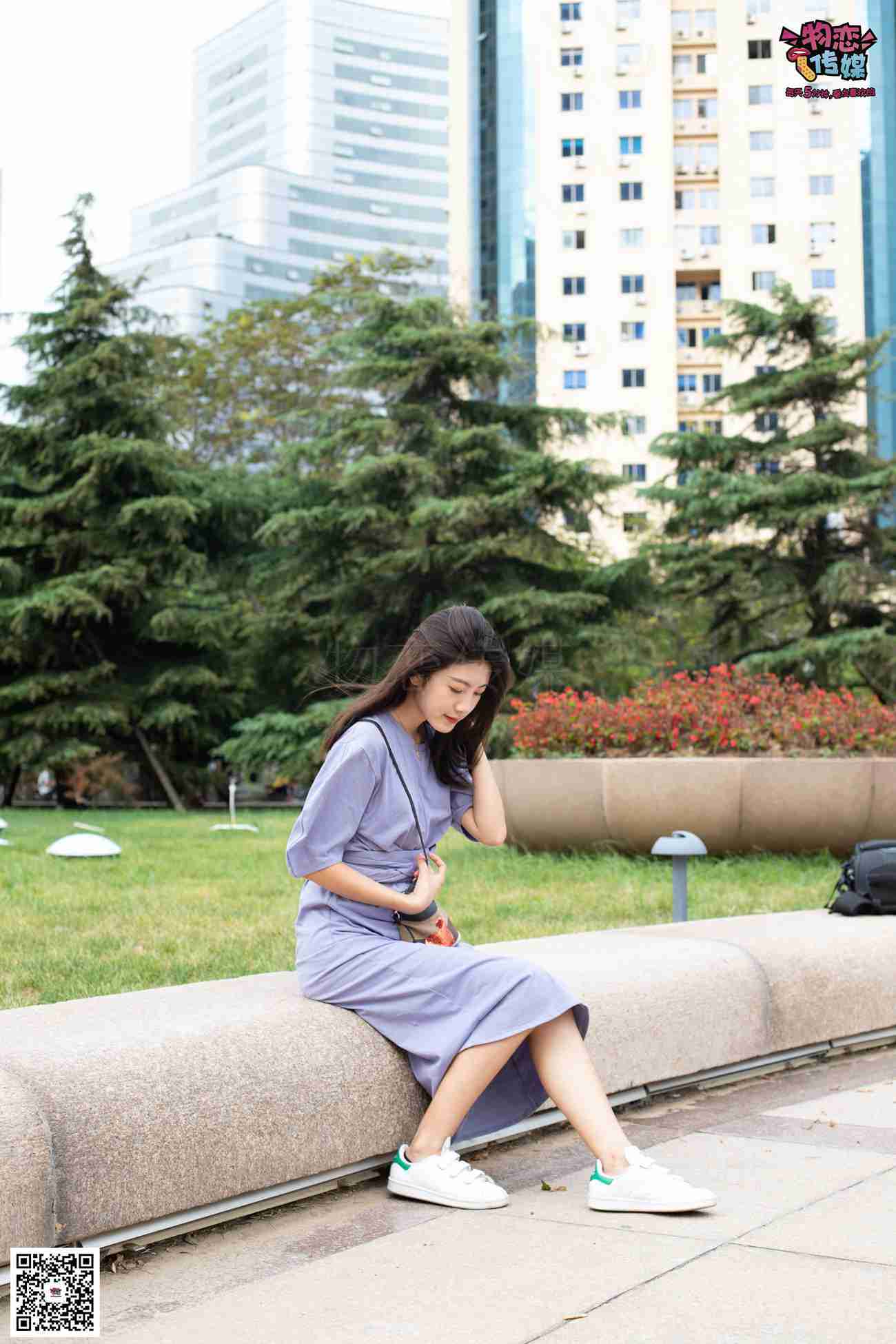 图片[163]-物恋传媒 No.043 湛蓝连衣裙搭配板鞋船袜,知性混搭自然美,耐克板鞋搭配白色船袜 [187P] – 速更版-美库