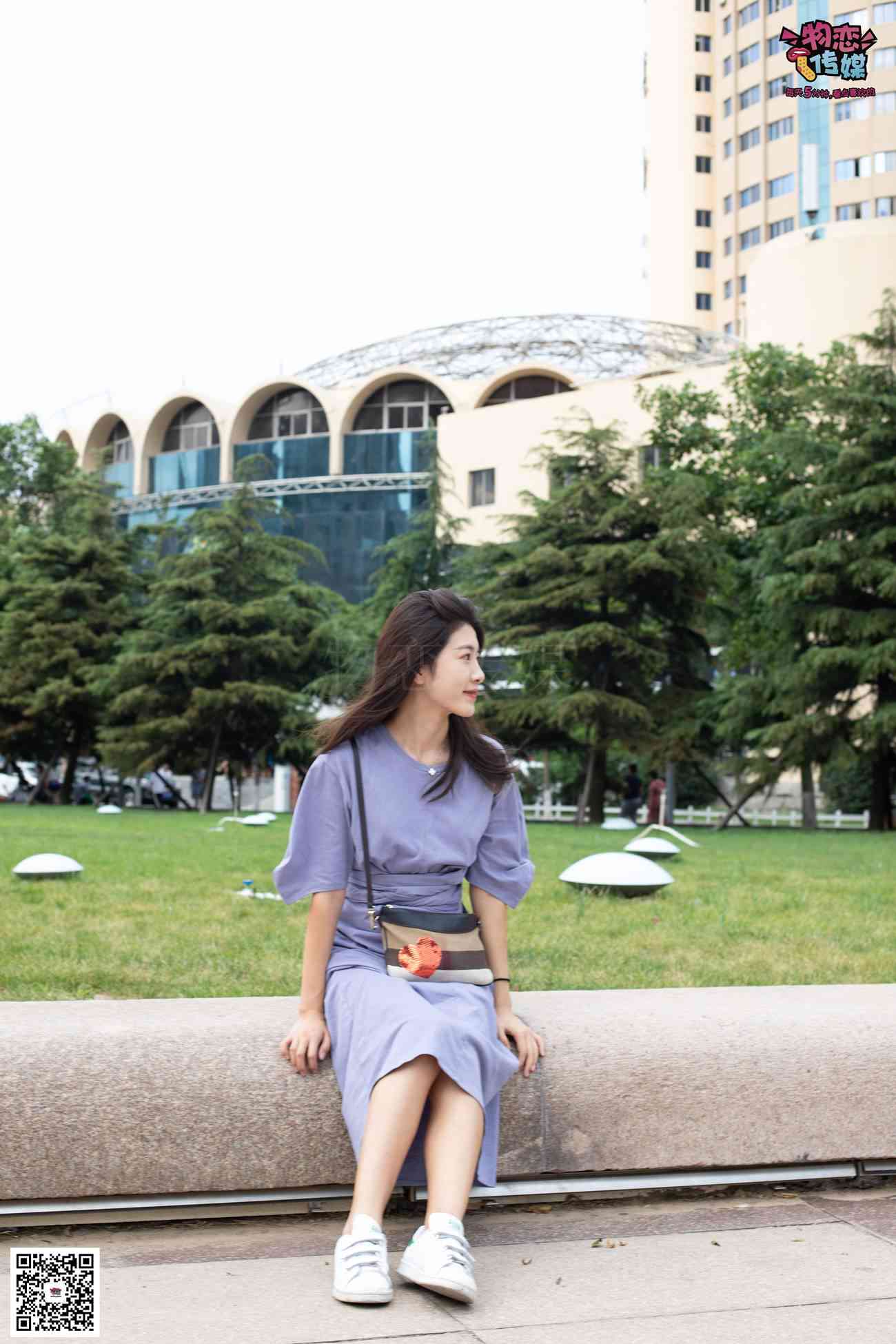 图片[173]-物恋传媒 No.043 湛蓝连衣裙搭配板鞋船袜,知性混搭自然美,耐克板鞋搭配白色船袜 [187P] – 速更版-美库