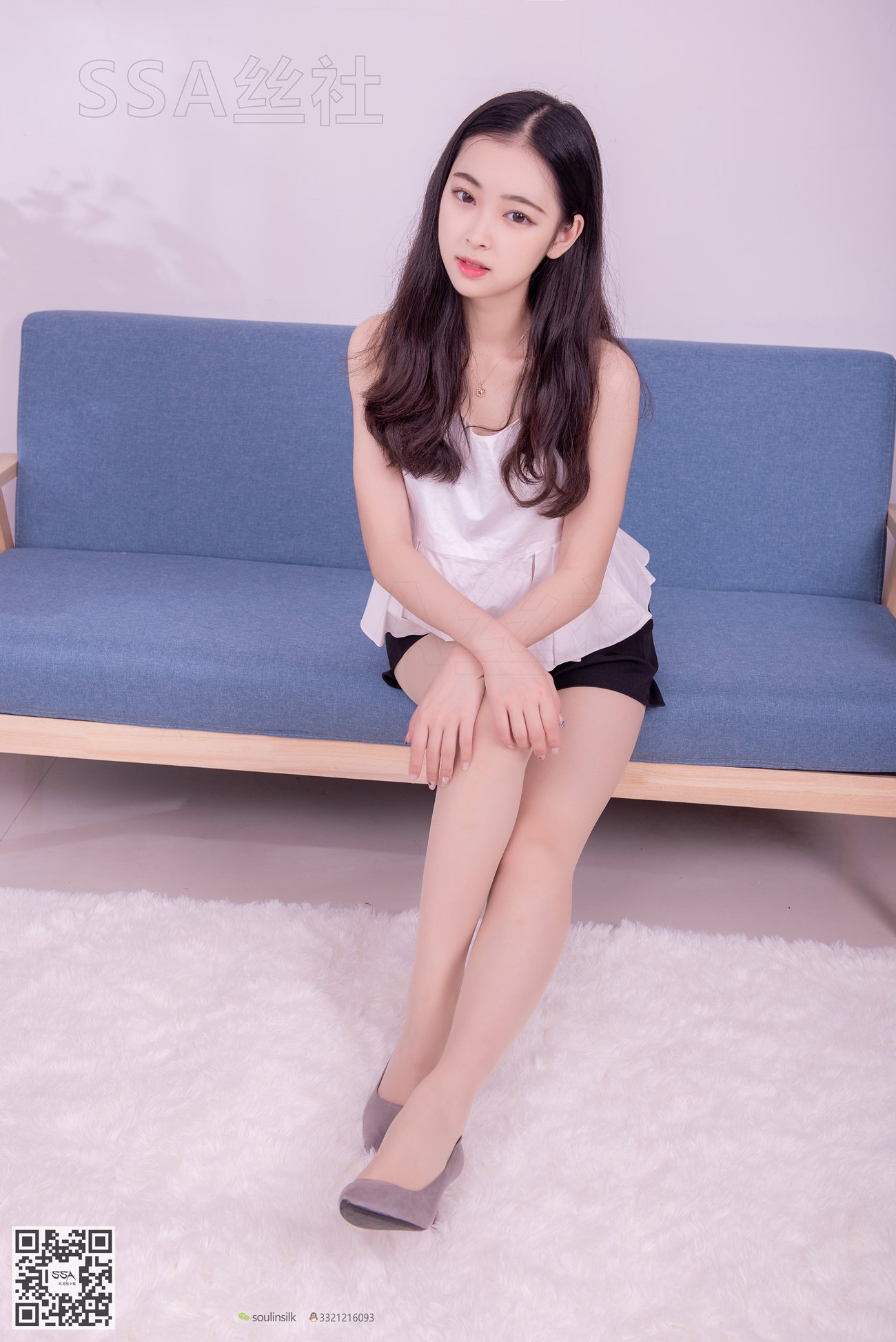 图片[123]-[SSA丝社]超清写真 NO.129 文娟 青春美少女肉丝美腿[150P] – 速更版-美库